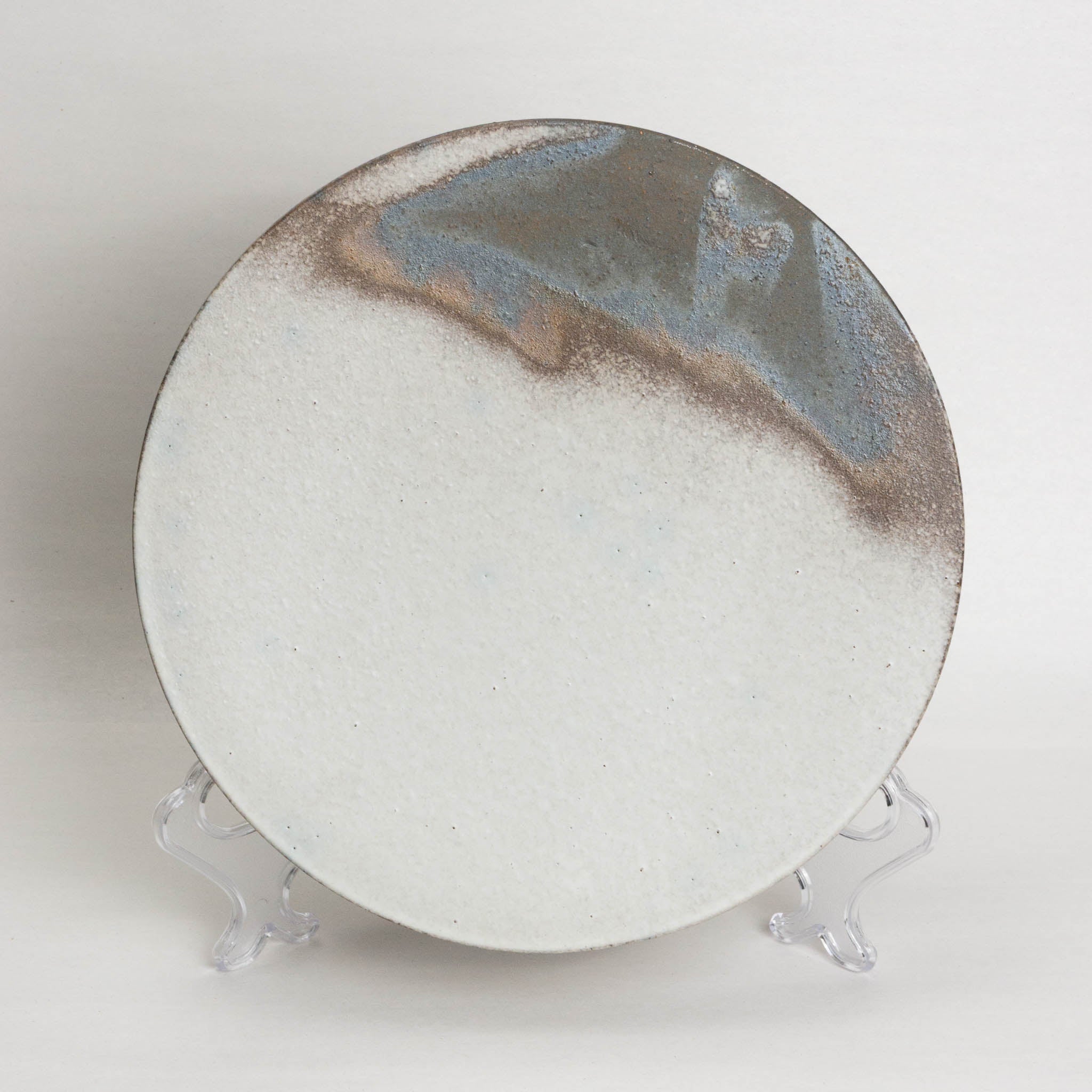111-0973 Grey flat high plate