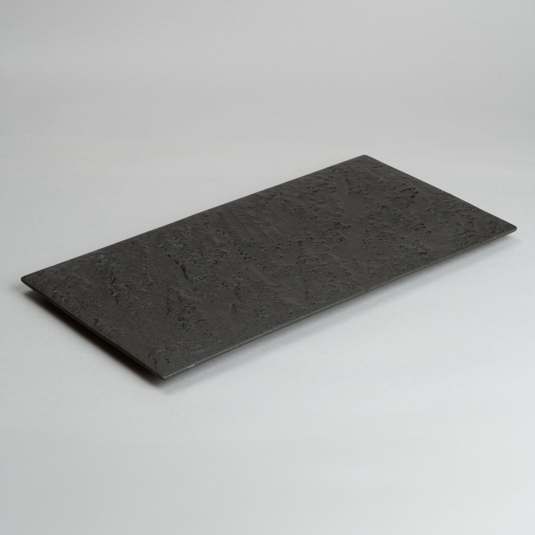 118-5756 Black flat rec. large plate