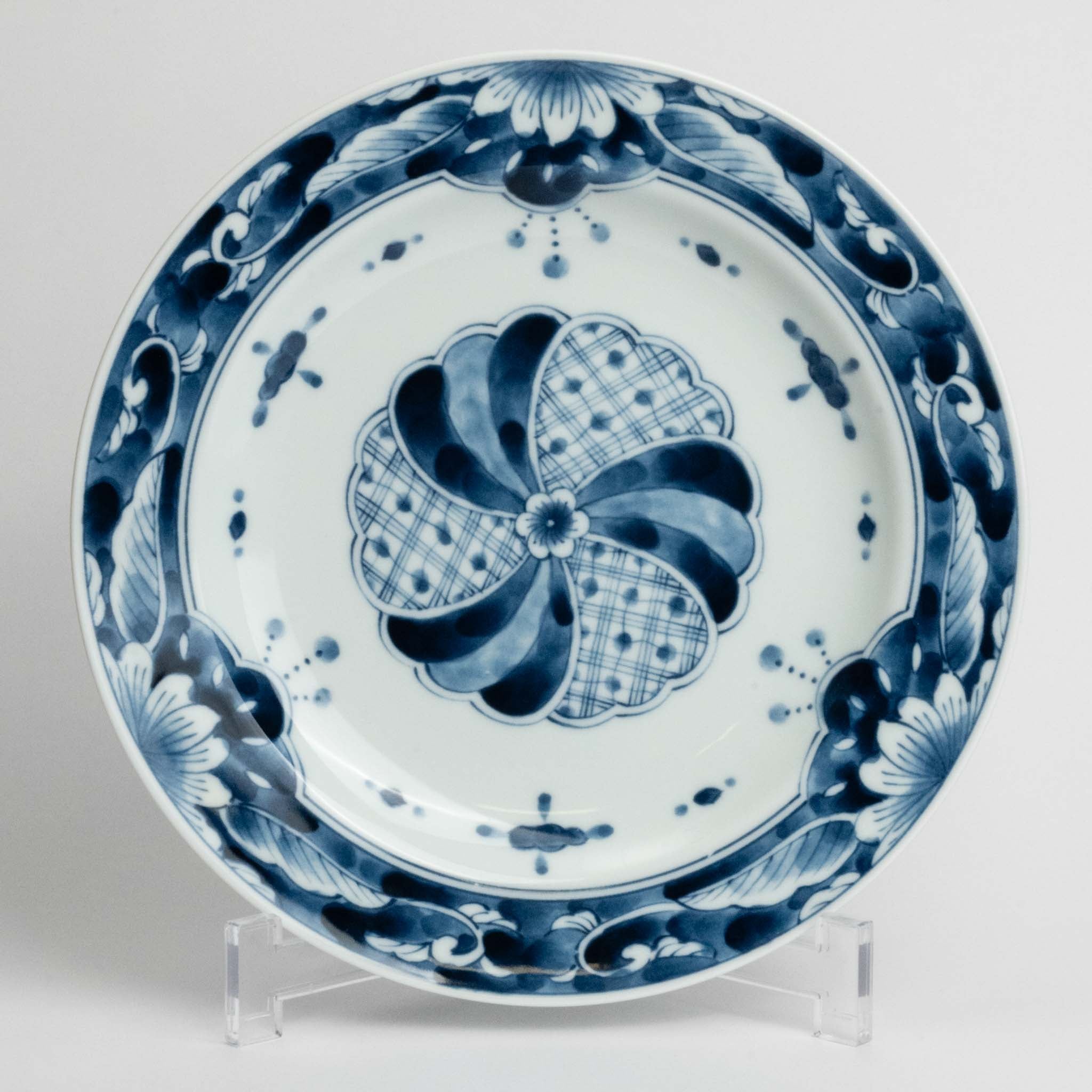 121-1039 Shozui round plate 24cm