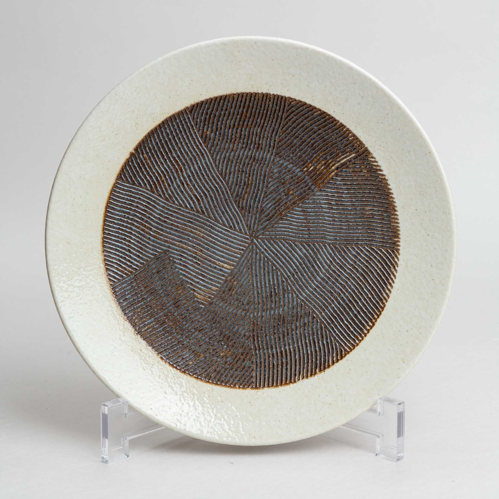 131-0195 Kushime plate 22cm