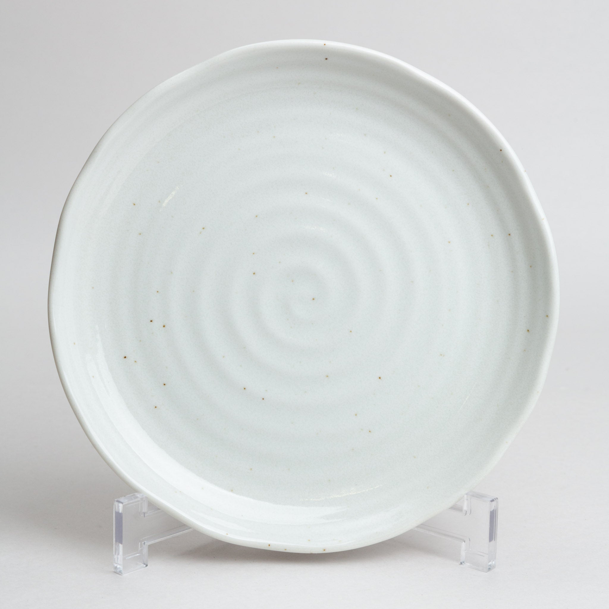 138-4031 White round plate 21cm