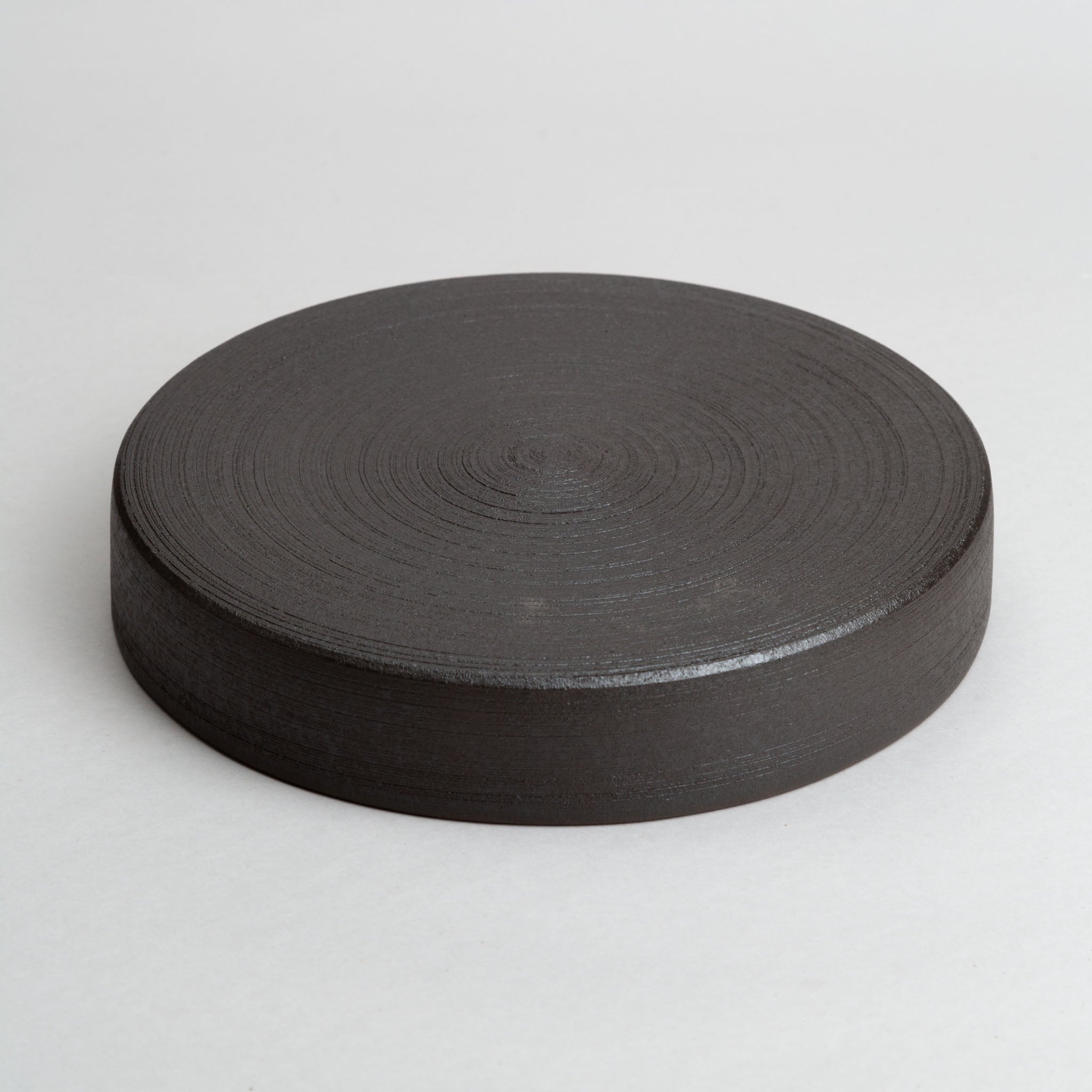 138-4970 Black round high plate