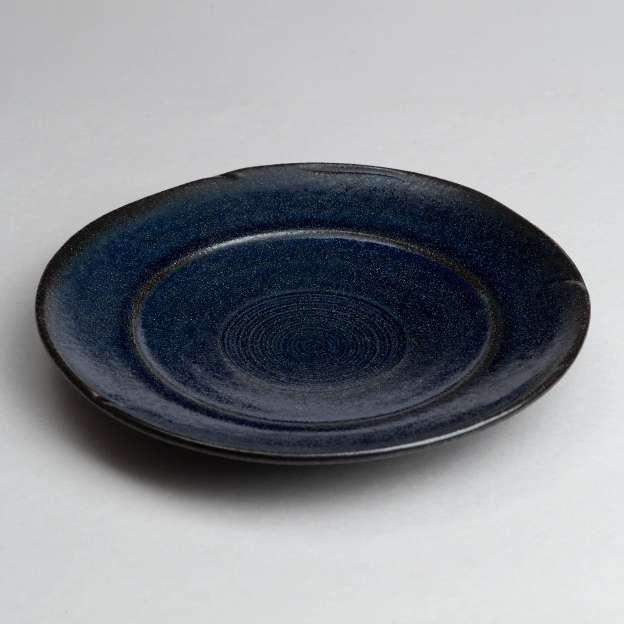 138-4996 Navy round plate