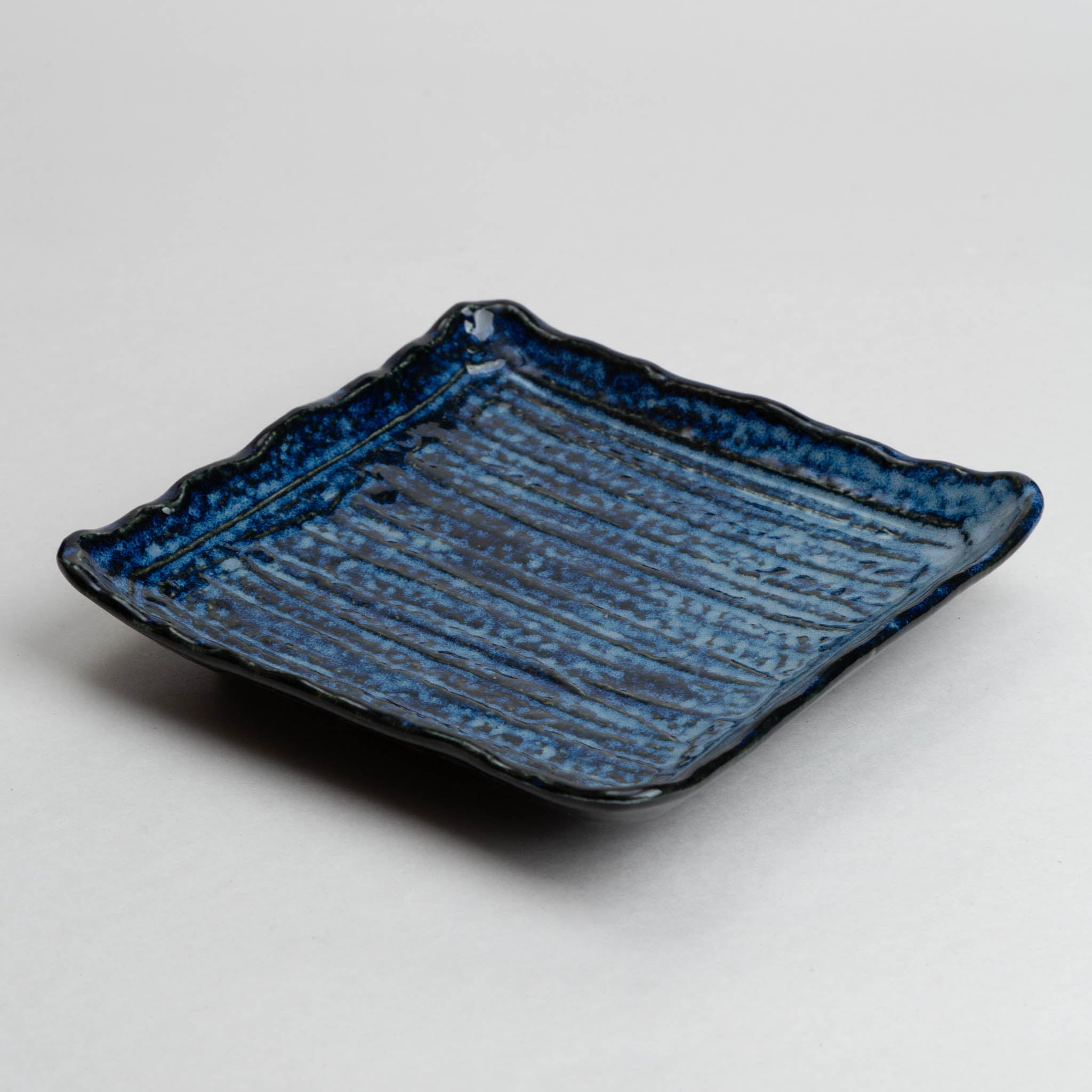 138-5711 Blue square mid plate
