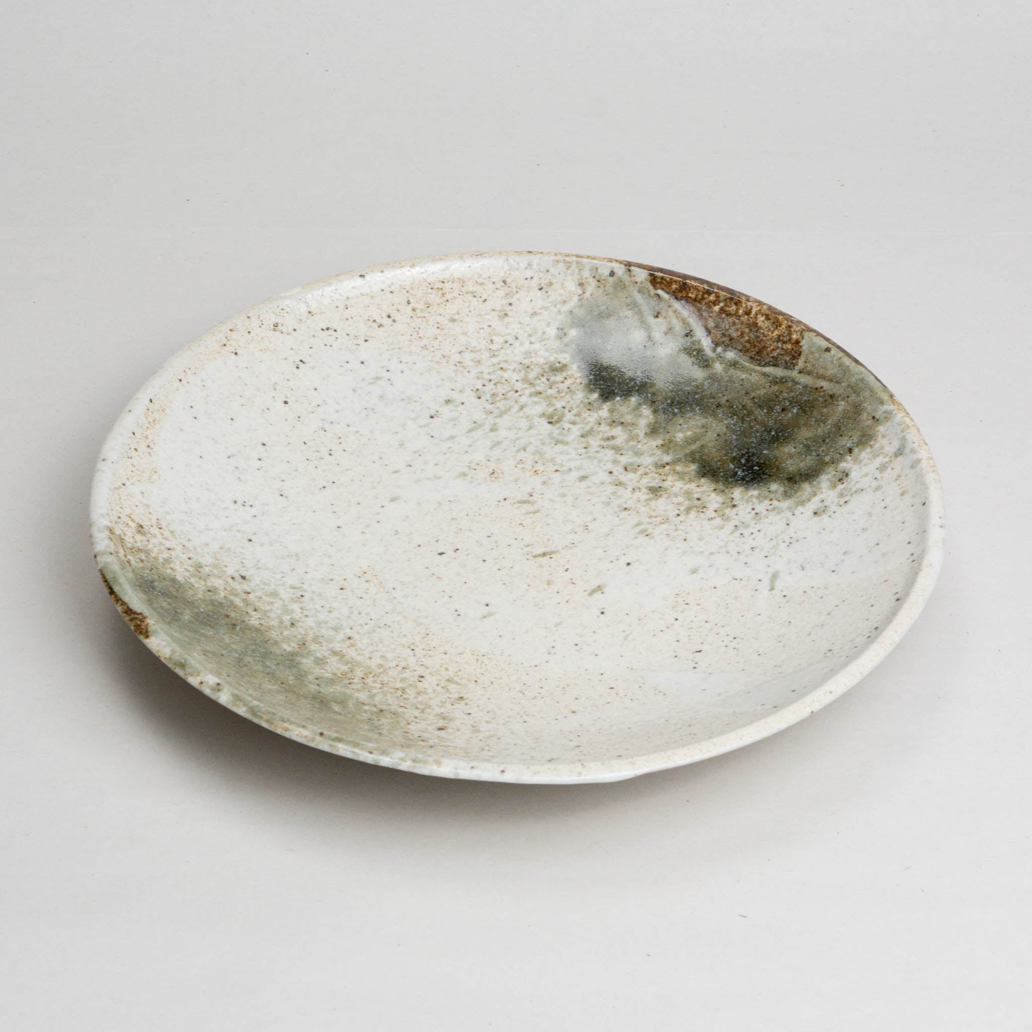 138-6126 Yukishino round plate 23cm