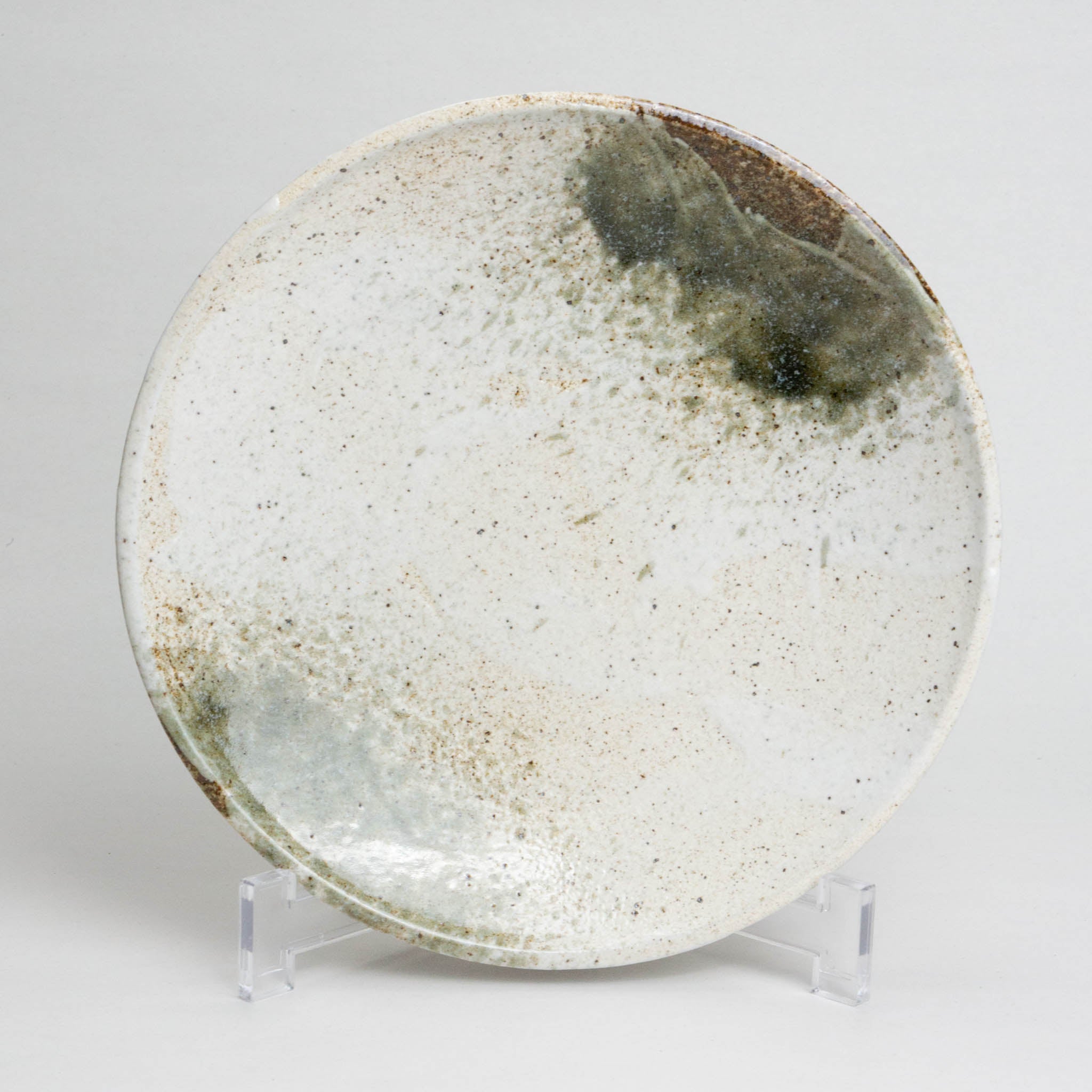 138-6126 Yukishino round plate 23cm