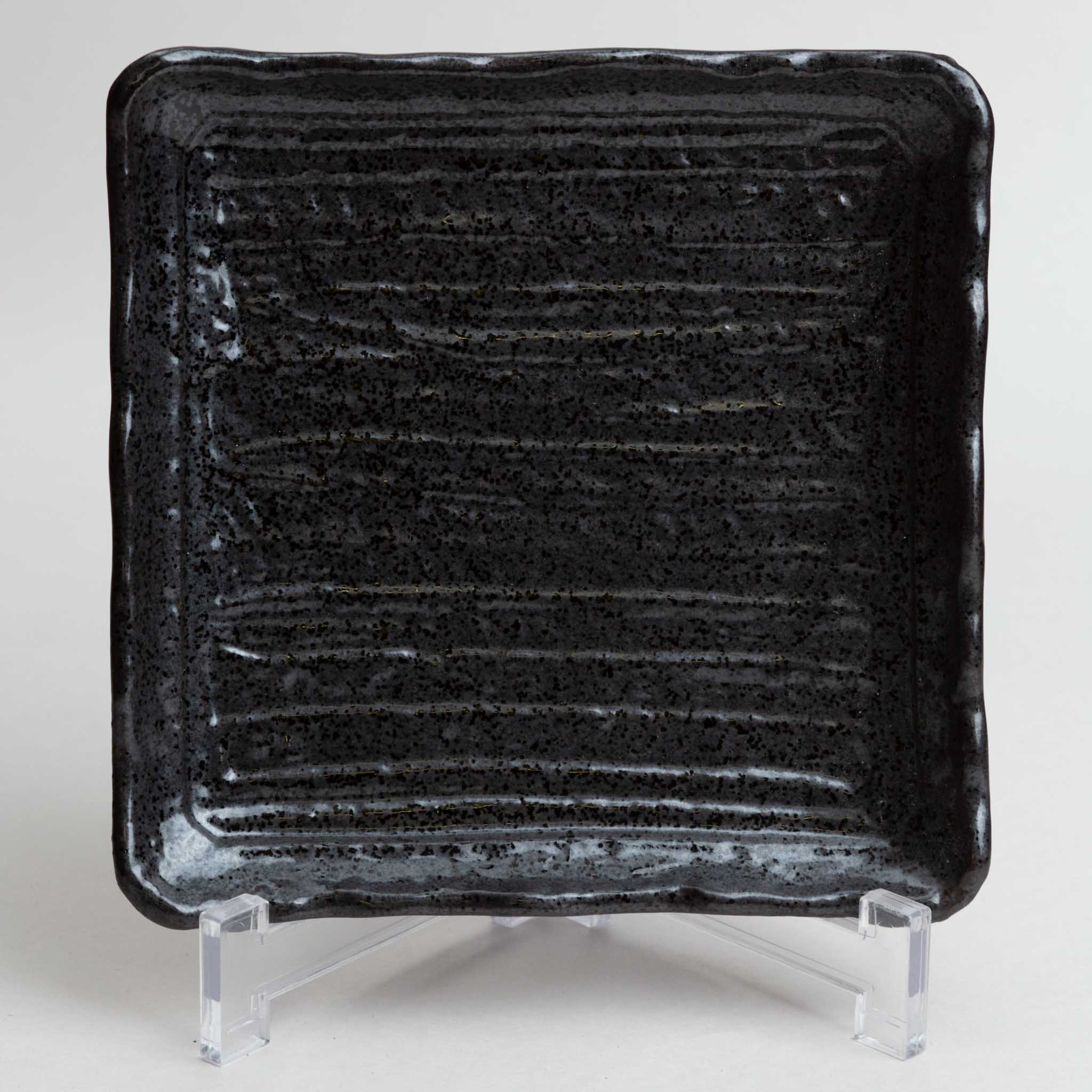 138-6155 Black square mid plate