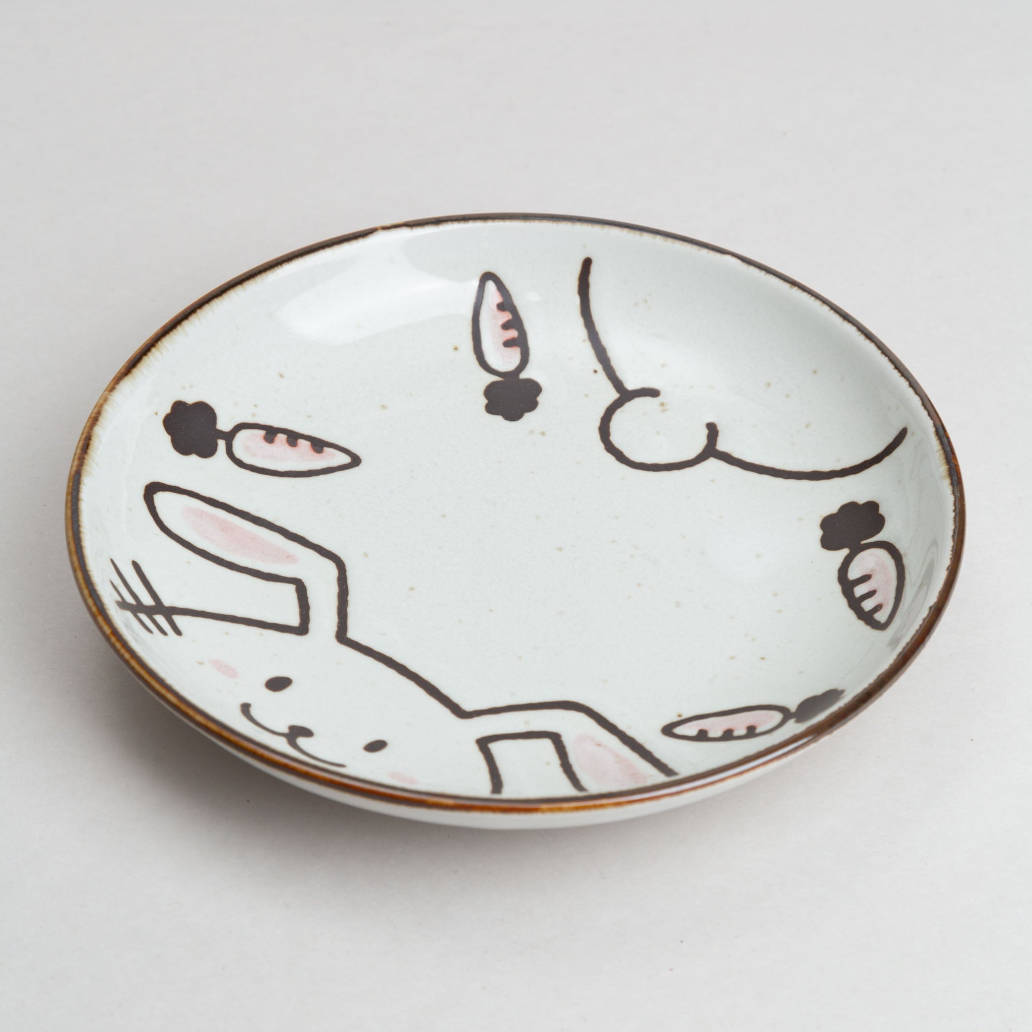 141-0846 Rabbit plate 16.2cm