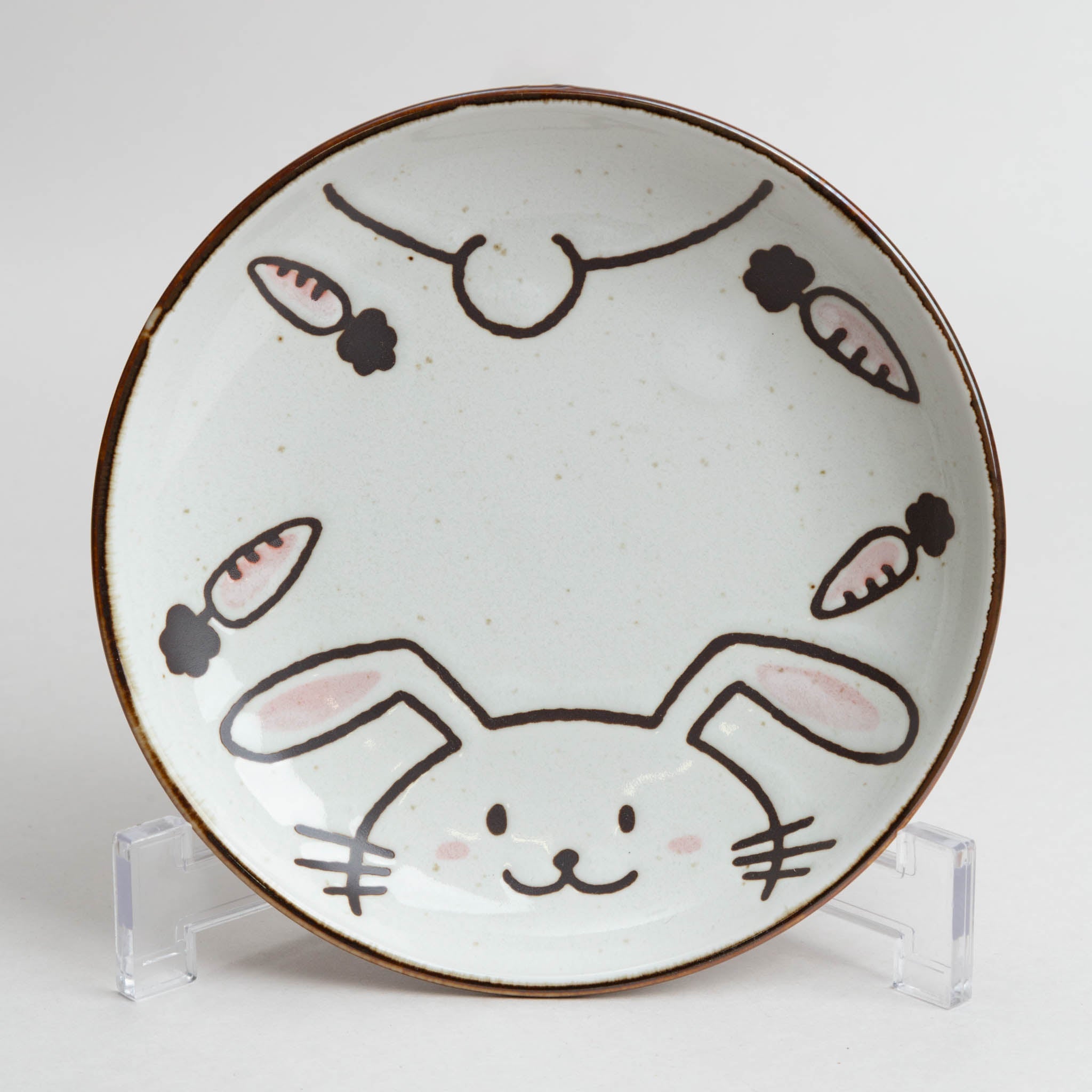 141-0846 Rabbit plate 16.2cm