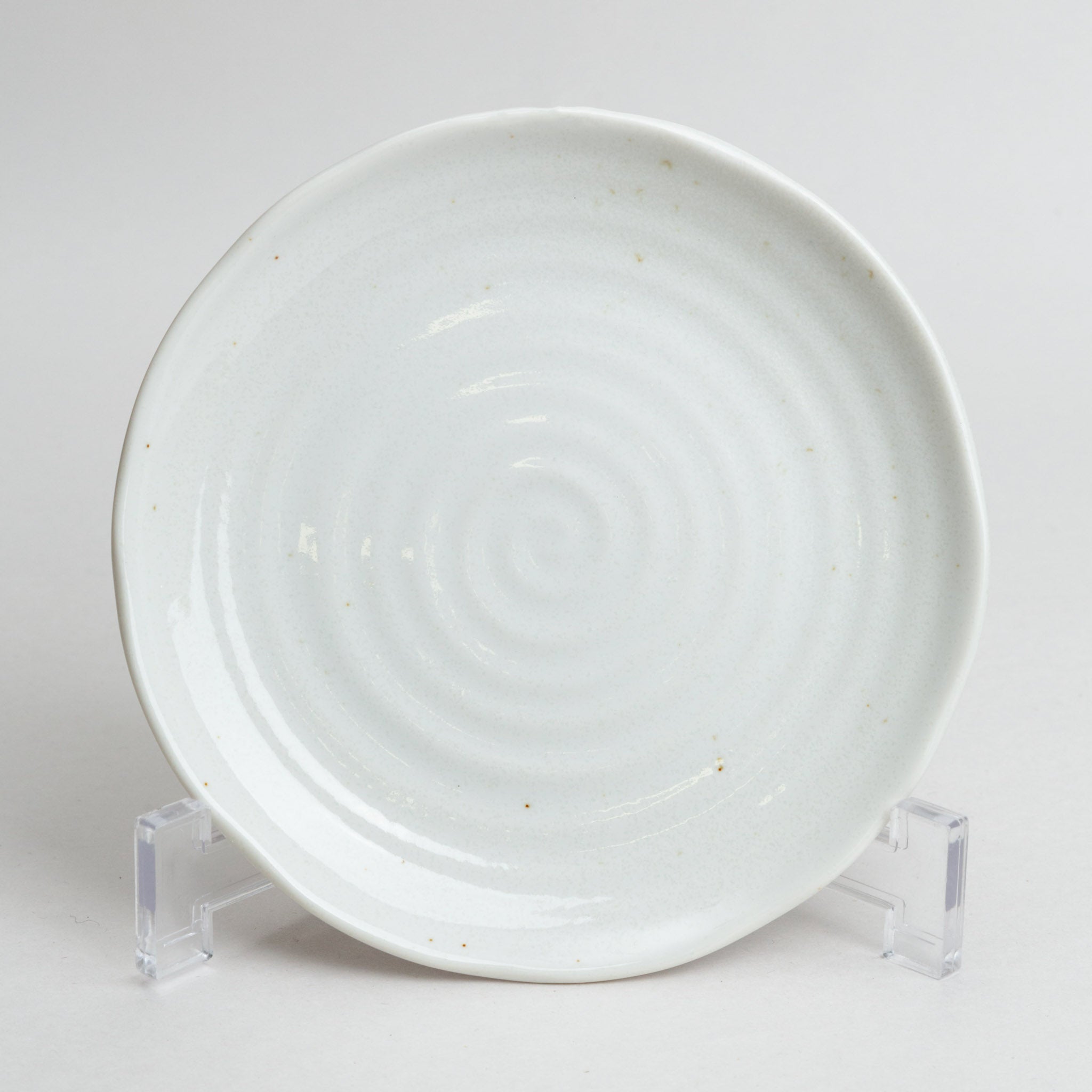 148-4030 White side plate 16cm