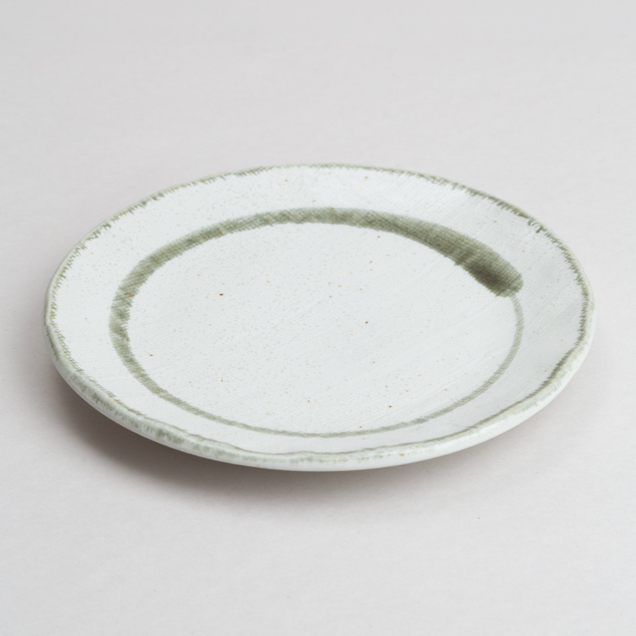 148-5251 Green circle plate 16cm