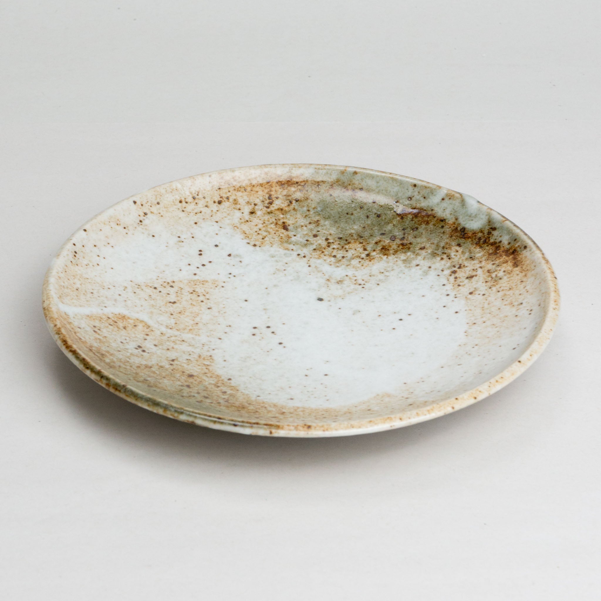 148-6125 Yukishino side plate 17cm