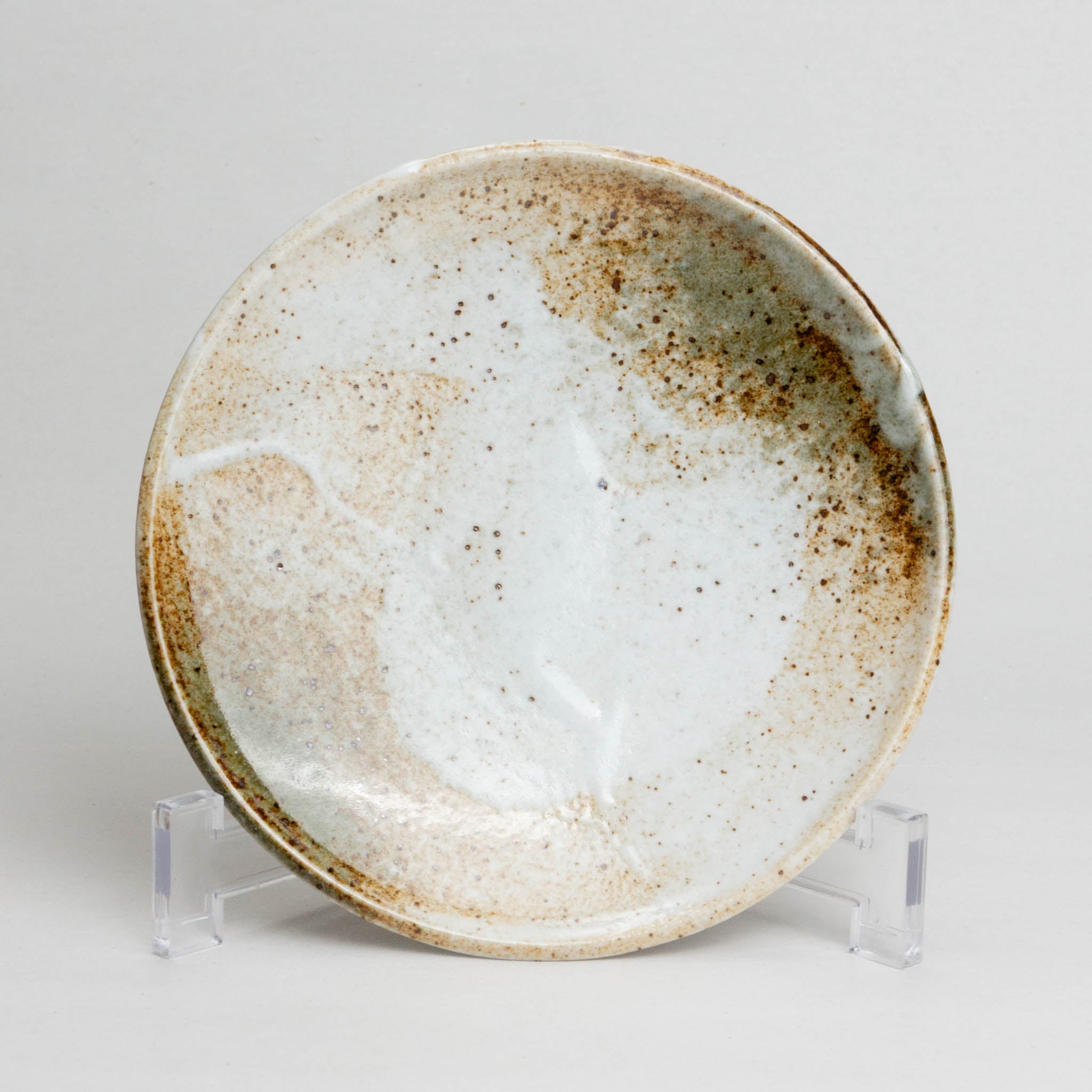 148-6125 Yukishino side plate 17cm