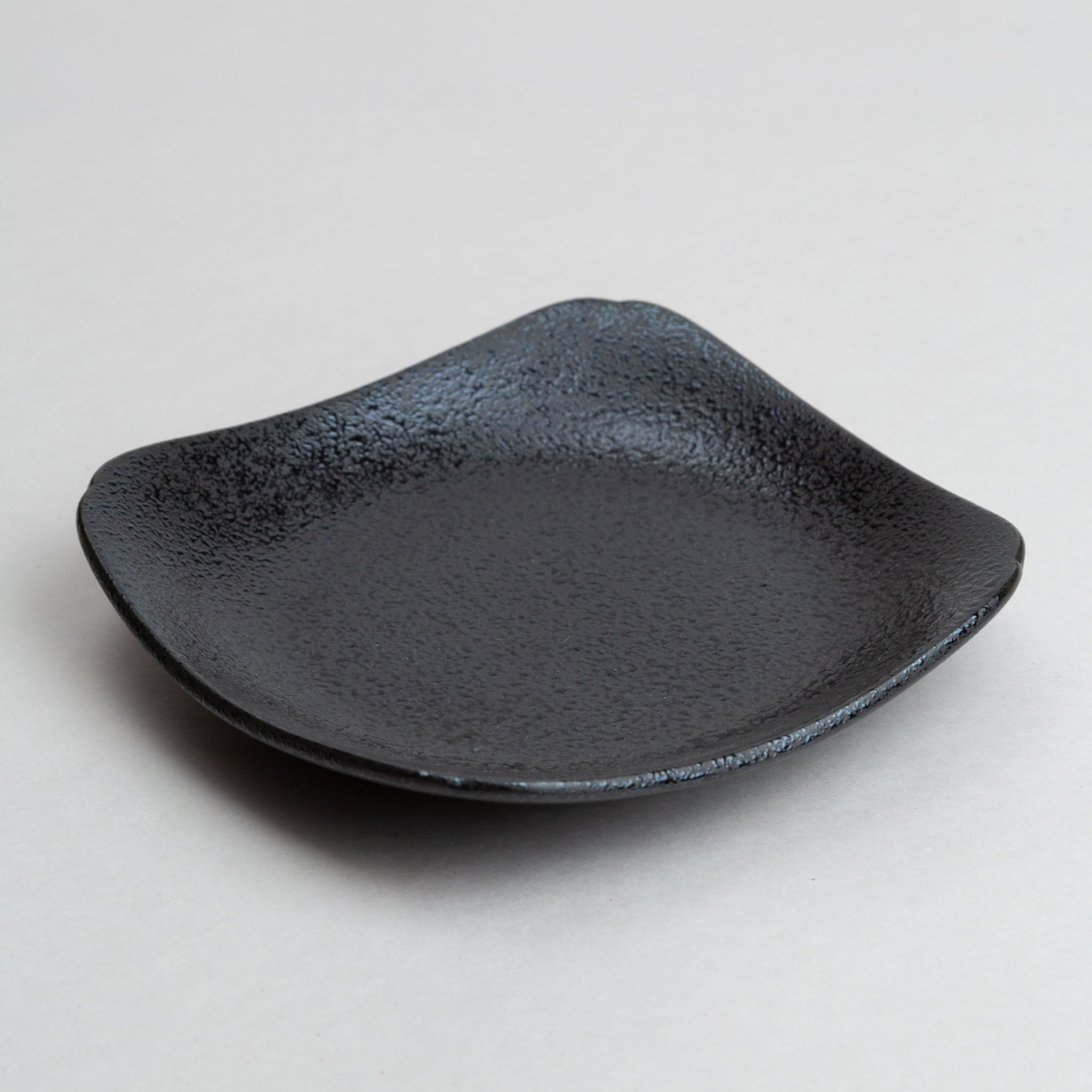 158-4890 Black square small plate