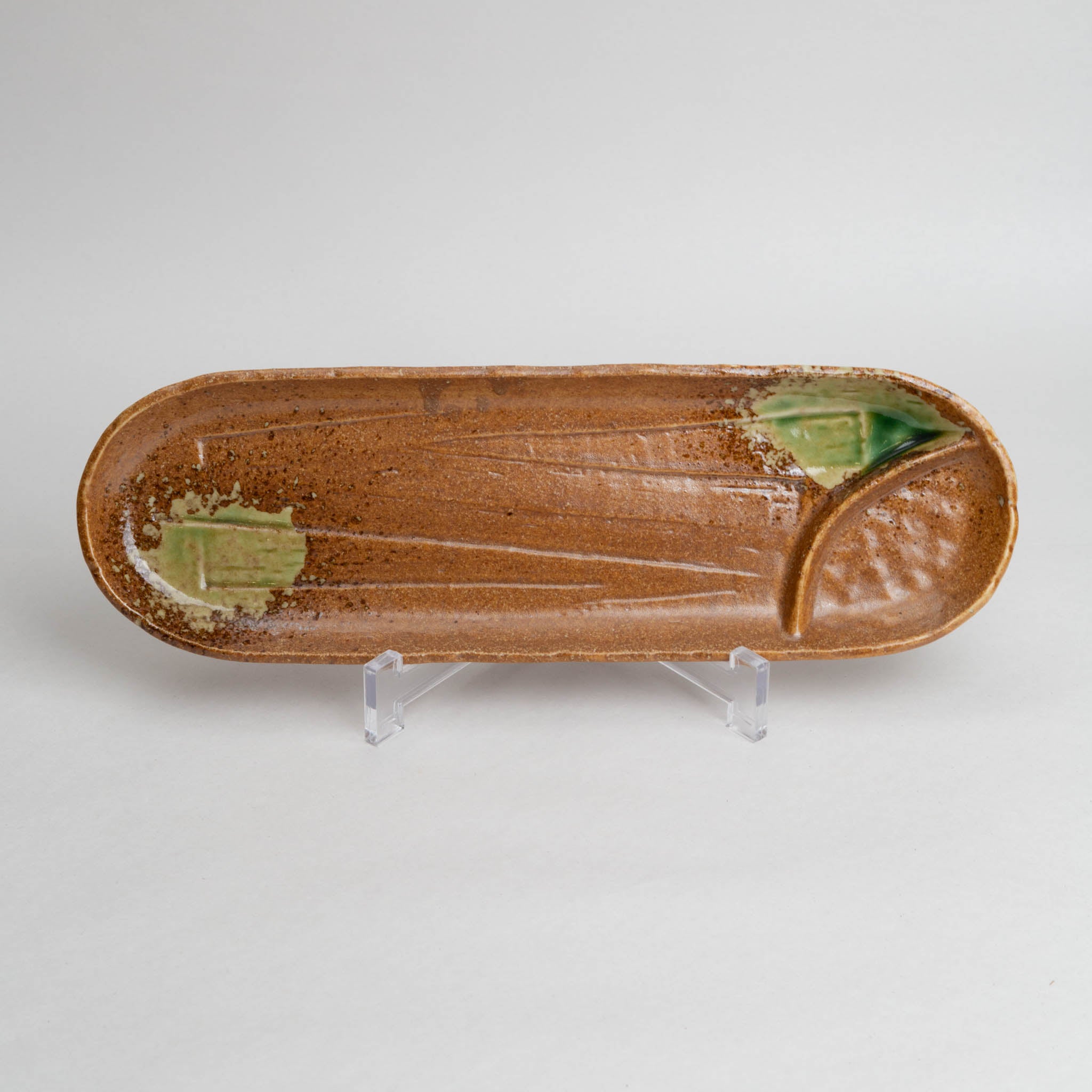 171-0453 Iga sectioned oval plate