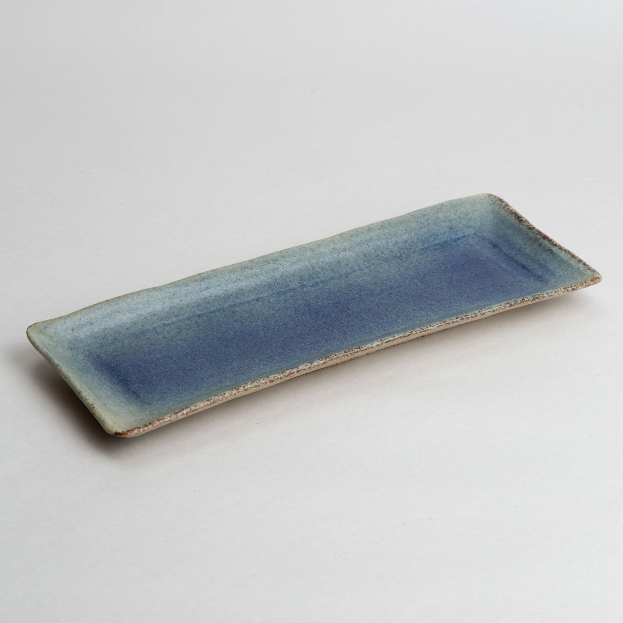 181-0812 Ruri oblong plate
