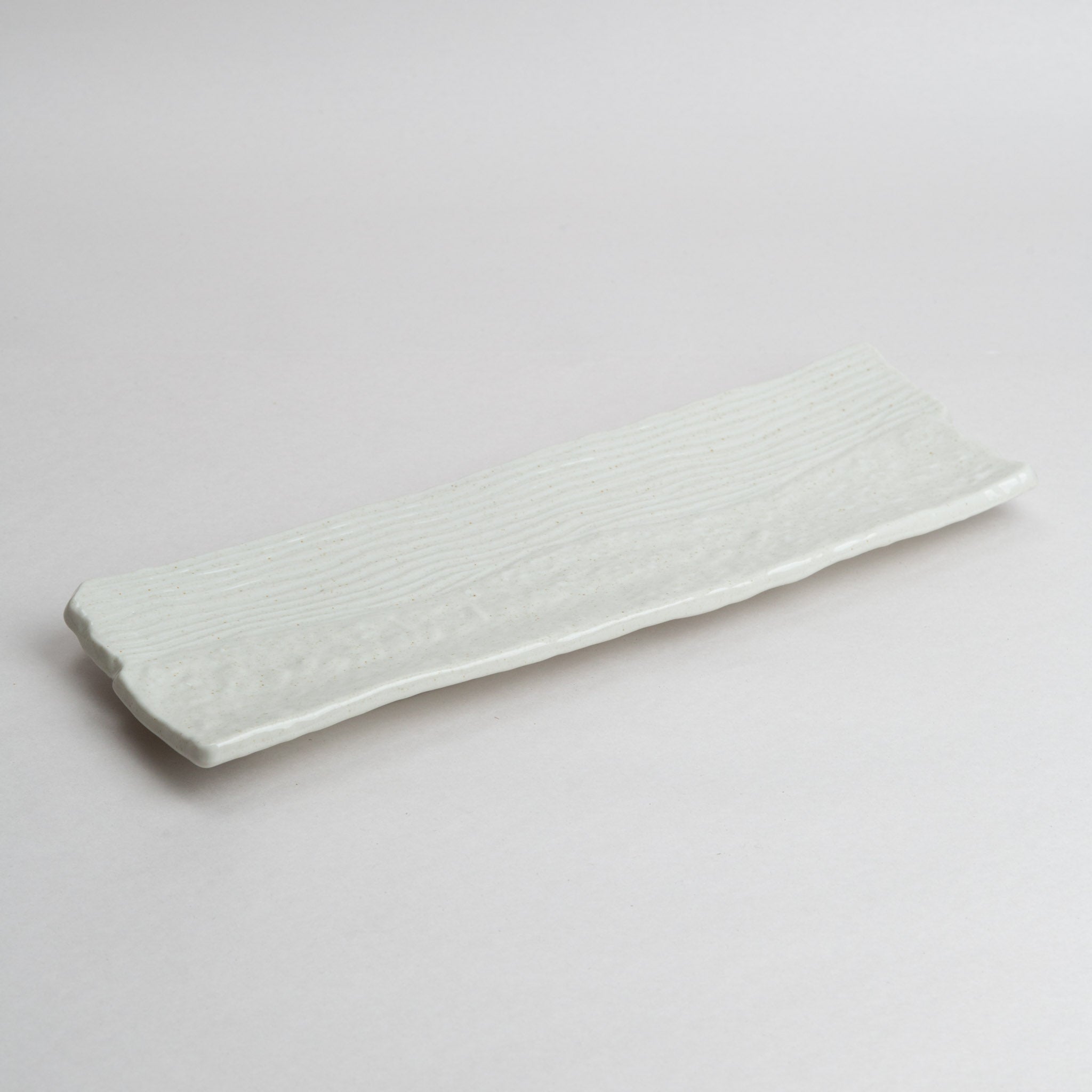 181-0919 White tsukidashi plate