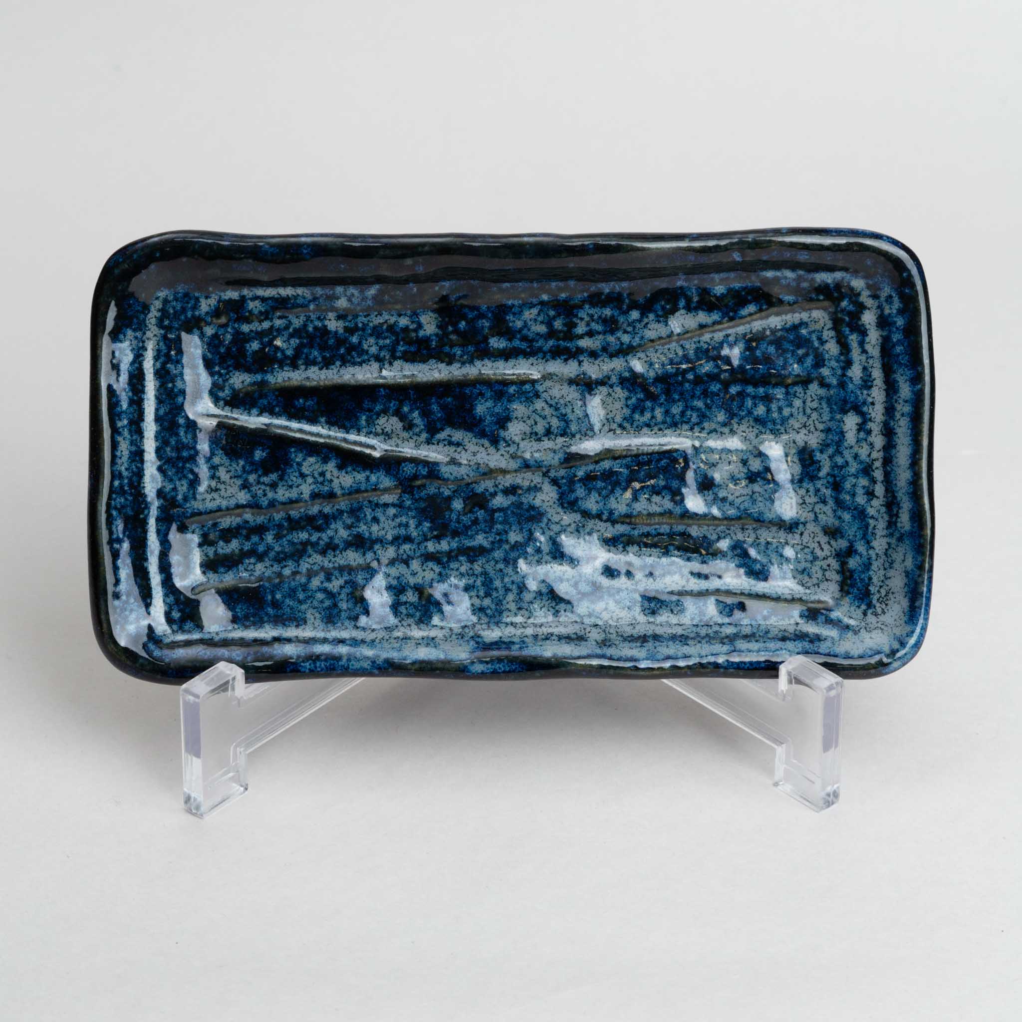 191-0898 Navy  meimei plate