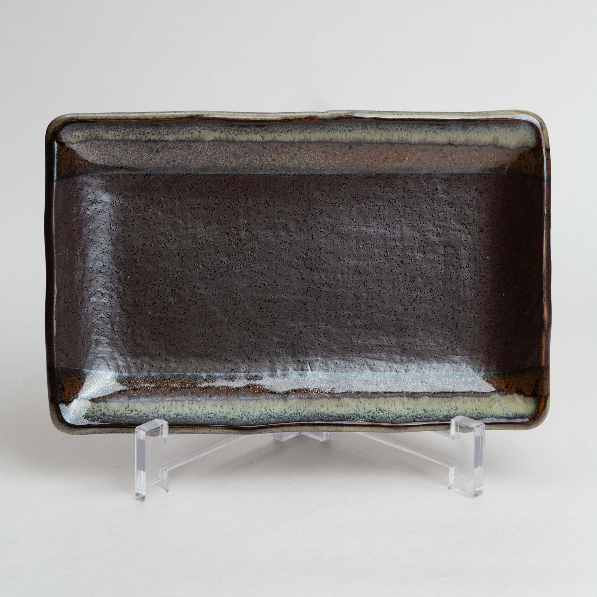 198-3523 Grey and brown rec. plate