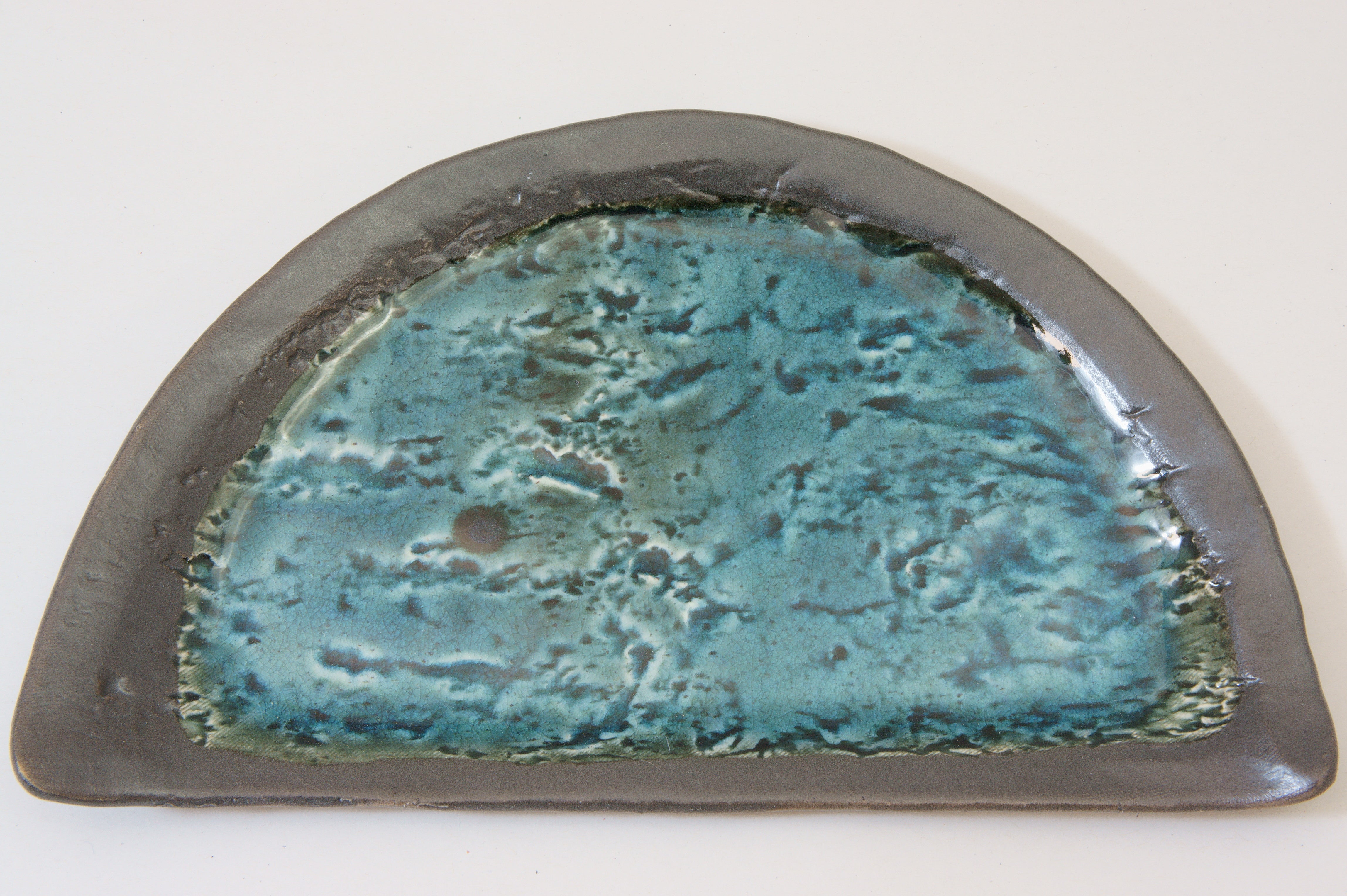 199-7264 half moon shape plate