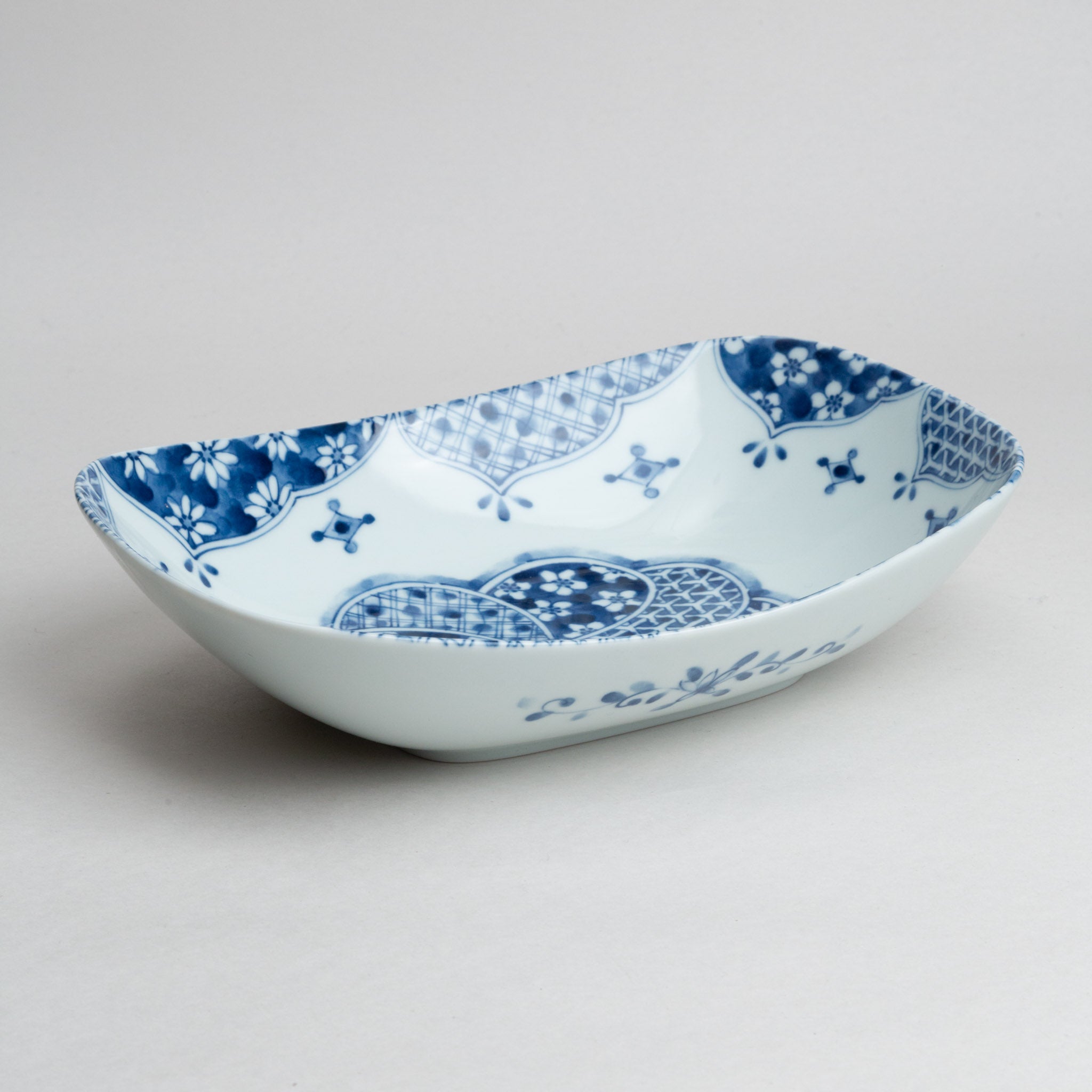 211-1036 Shozui rectangular large bowl