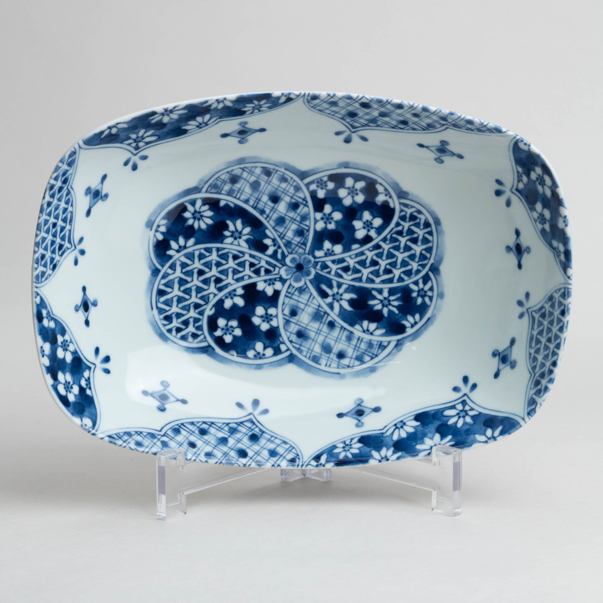 211-1036 Shozui rectangular large bowl