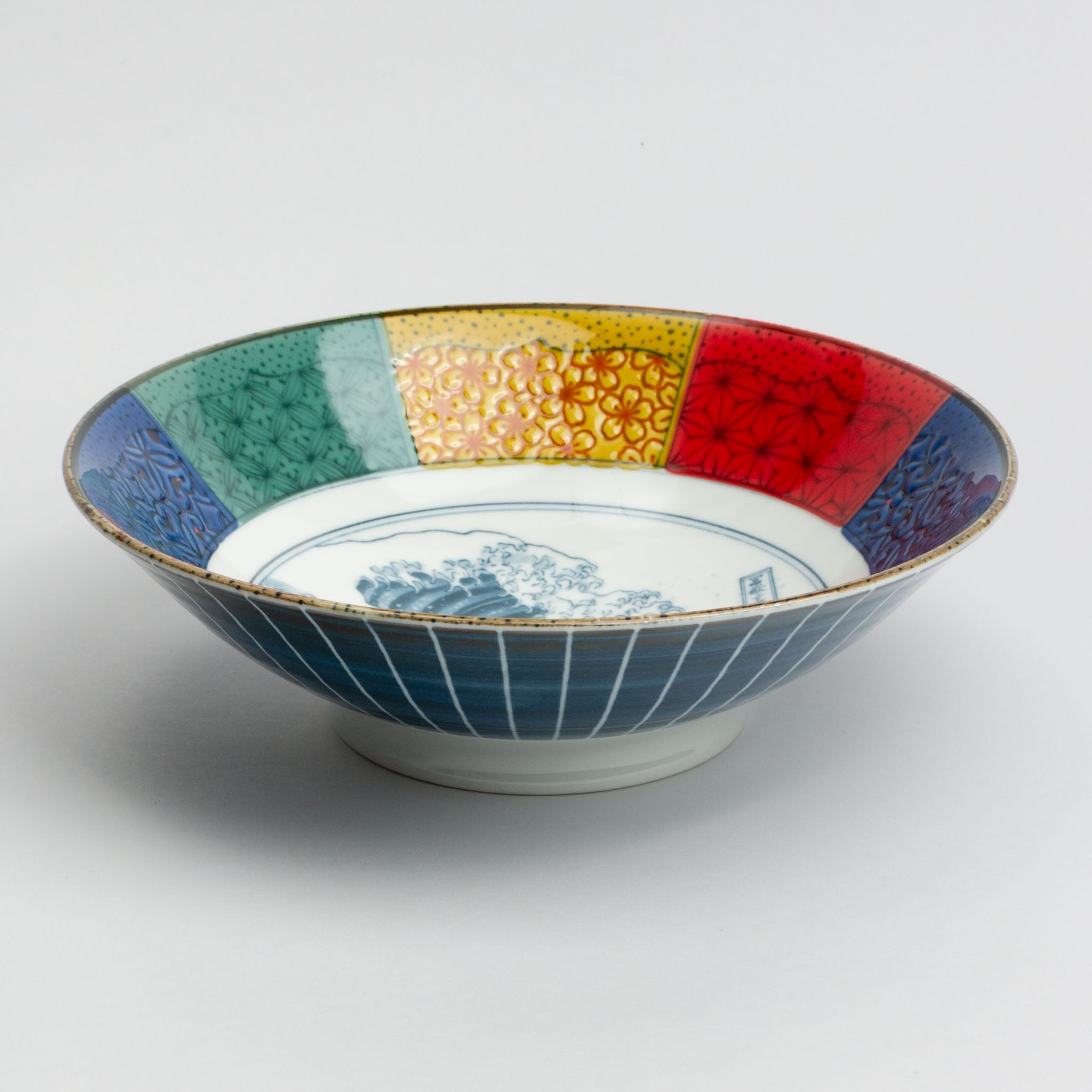 211-1905 Colours Great Wave large bowl