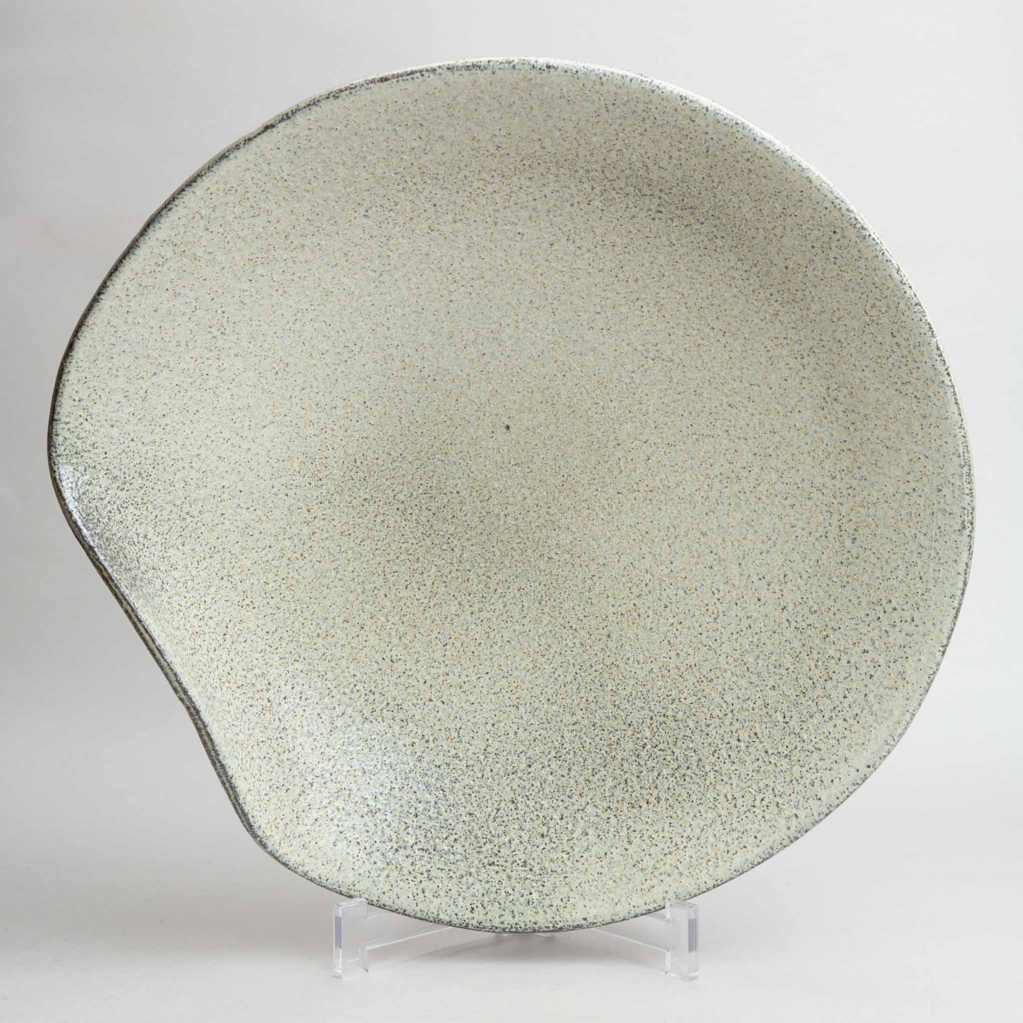 218-4550 Grey large serving bowl