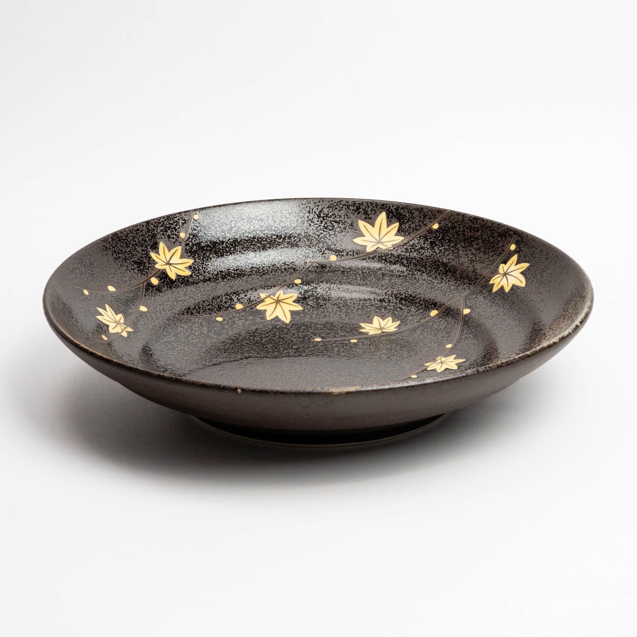 219-7391 Maple brown shallow bowl