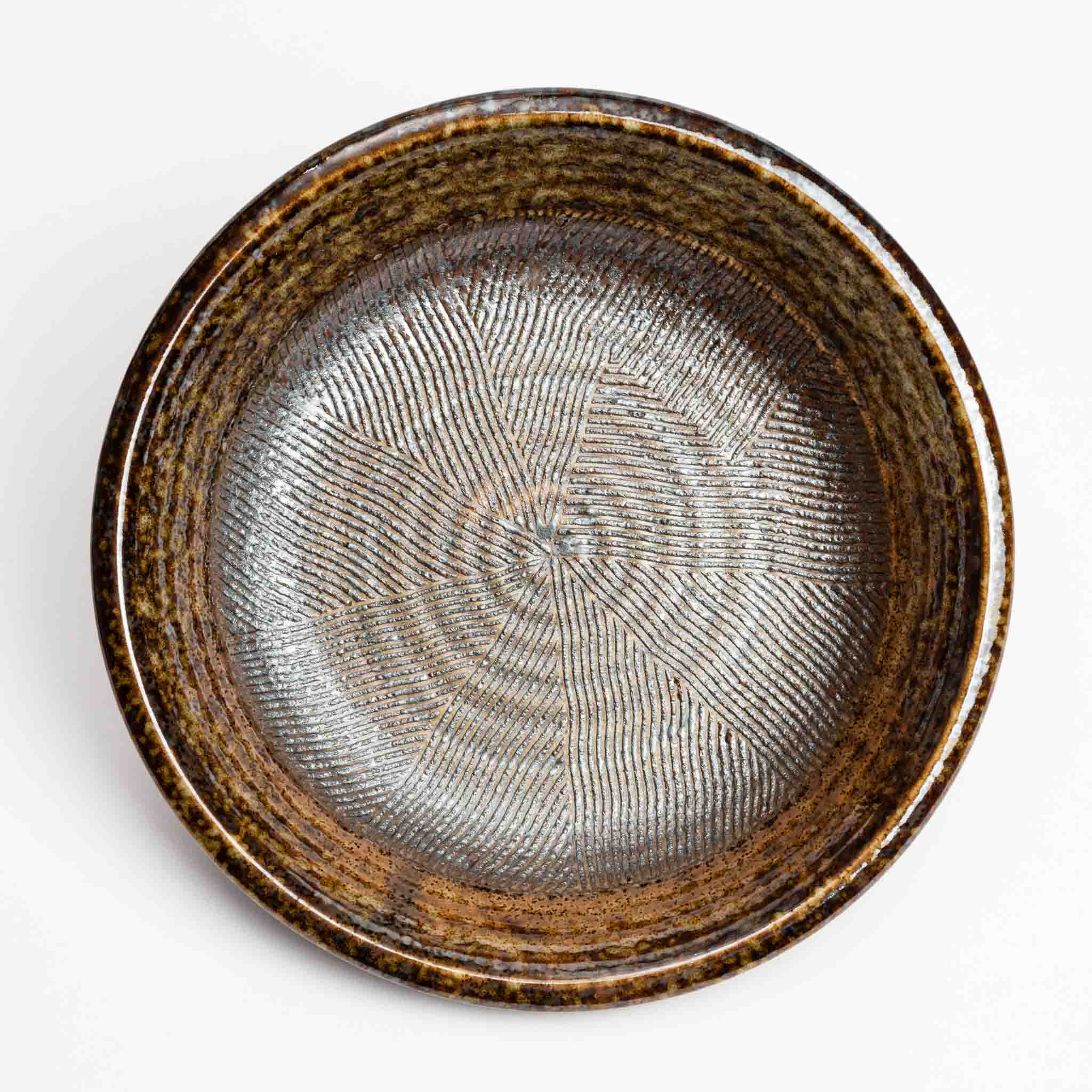221-1356 Surime green shallow bowl