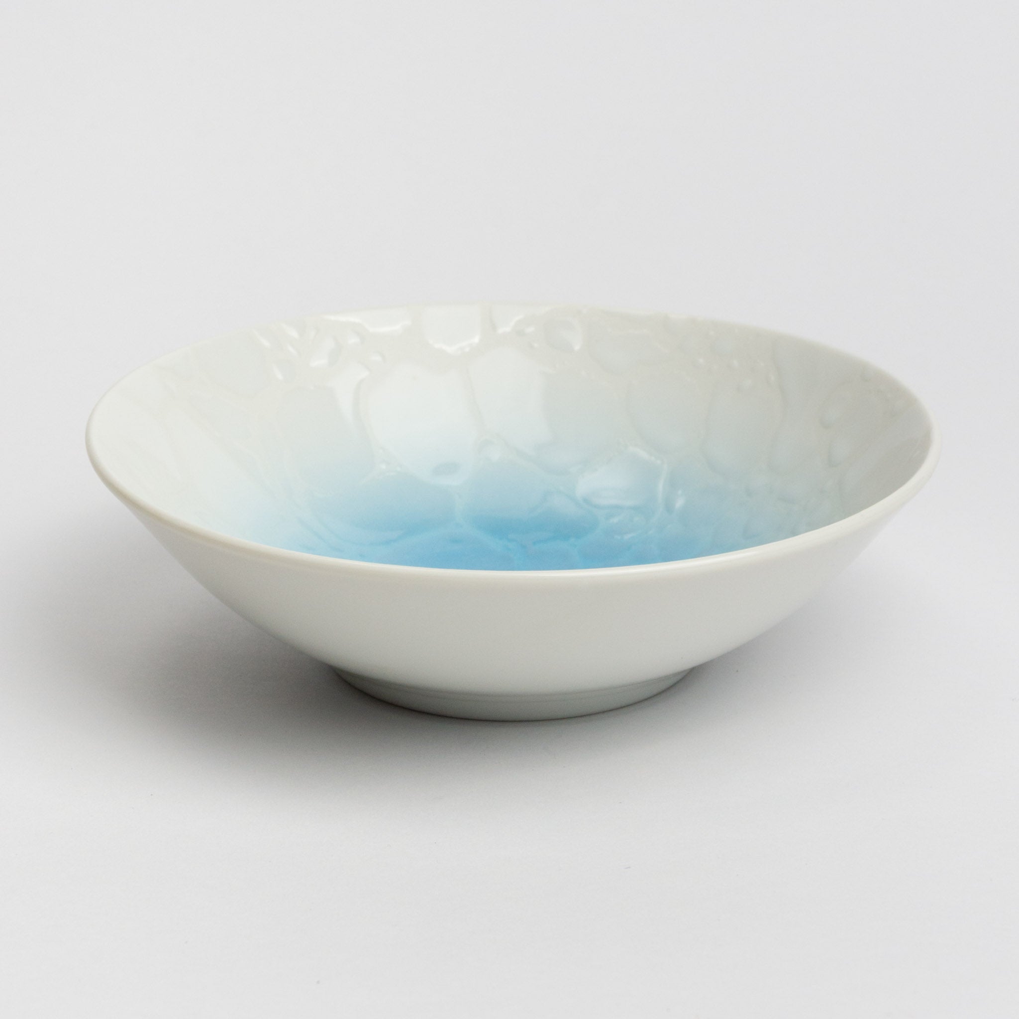 221-1834 Blue bubbles mid bowl