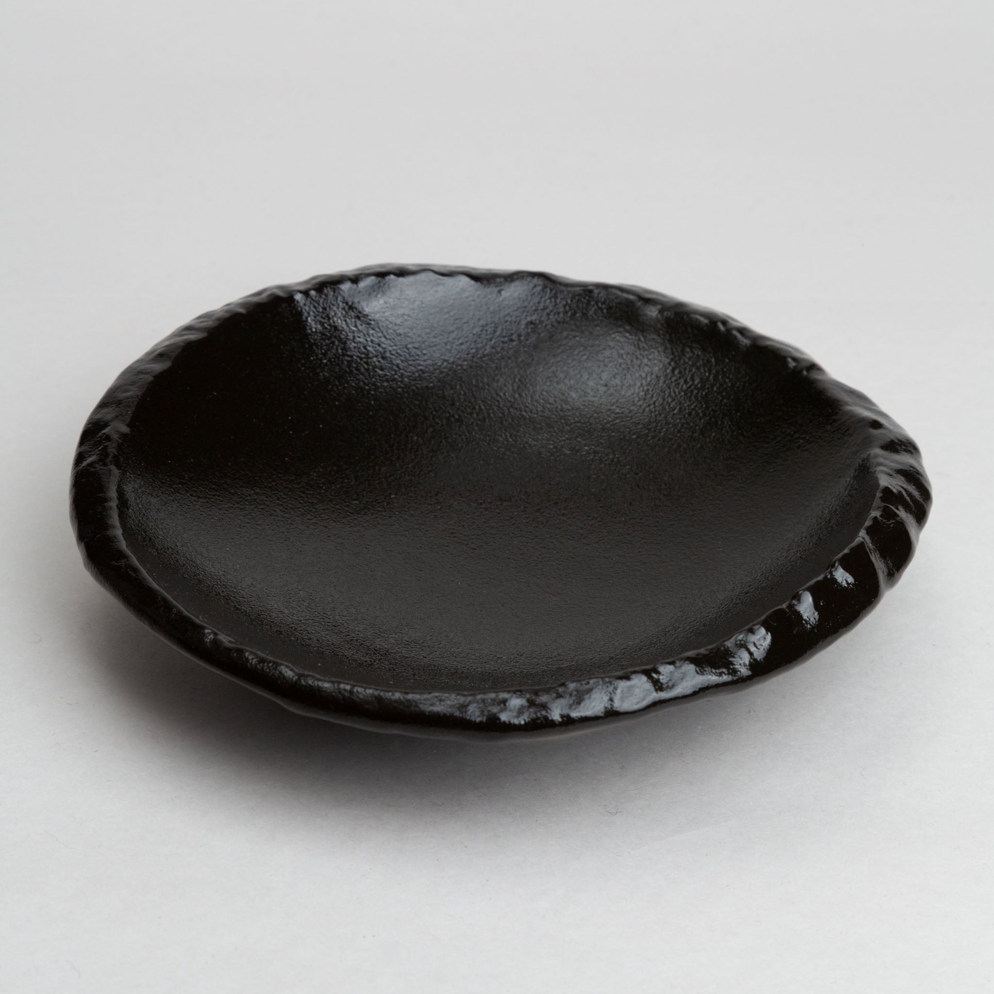 228-2917 Black mid shallow bowl