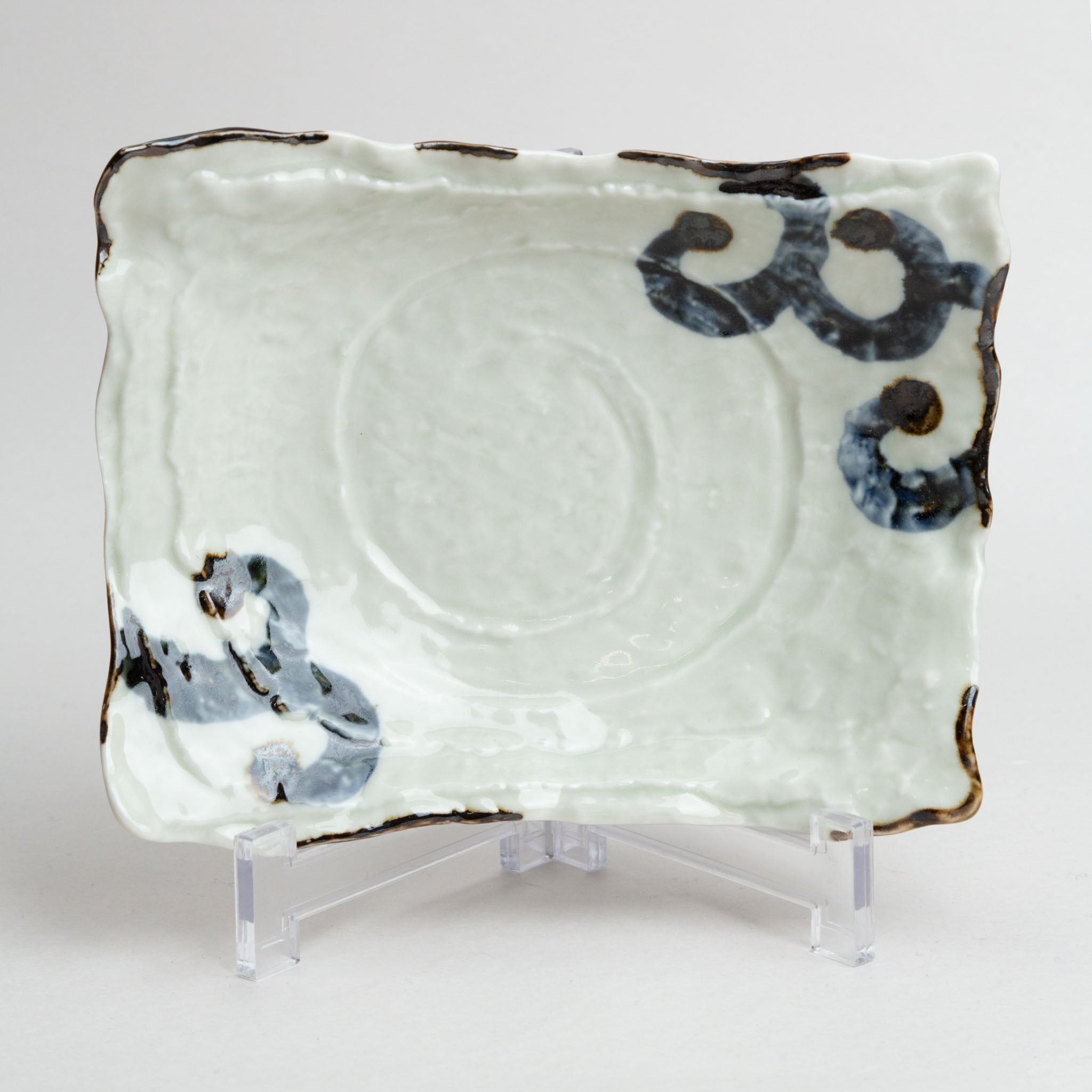 228-4488 Tako Karakusa rectangular mid bowl