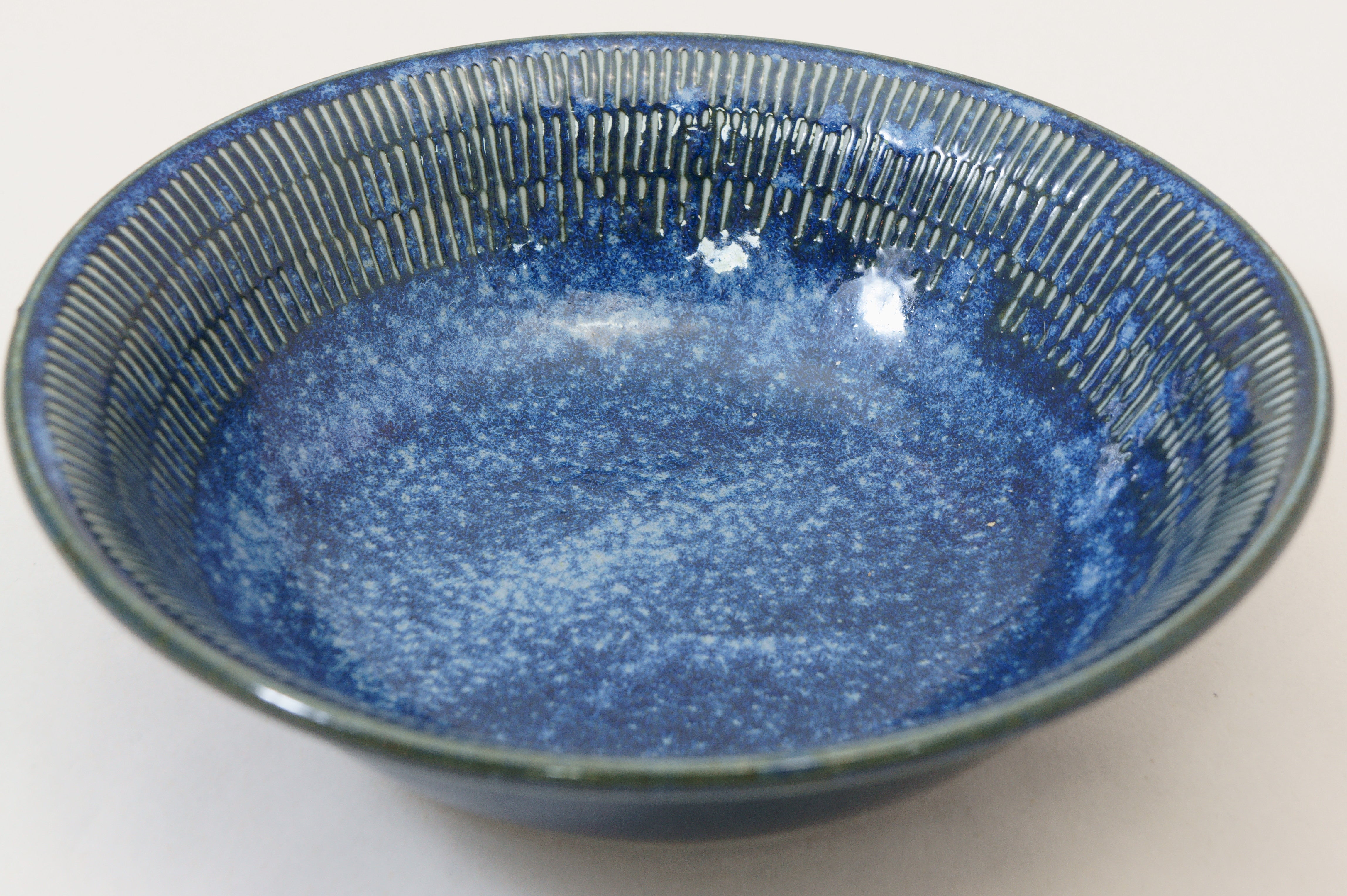 228-5867 Blue mid bowl 17cm