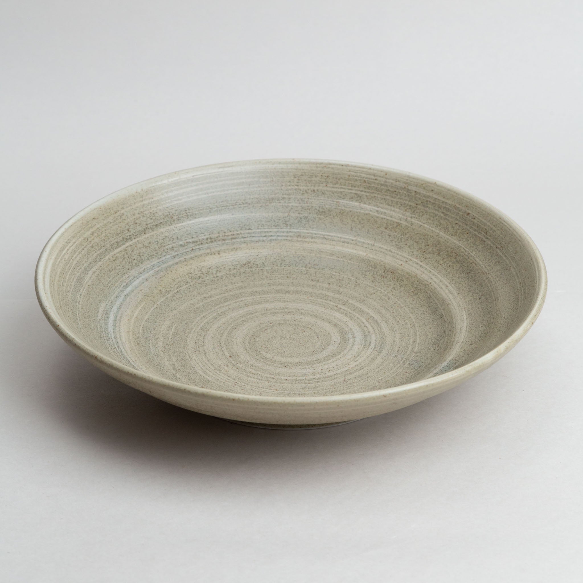 238-5124 Grey whirl shallow bowl