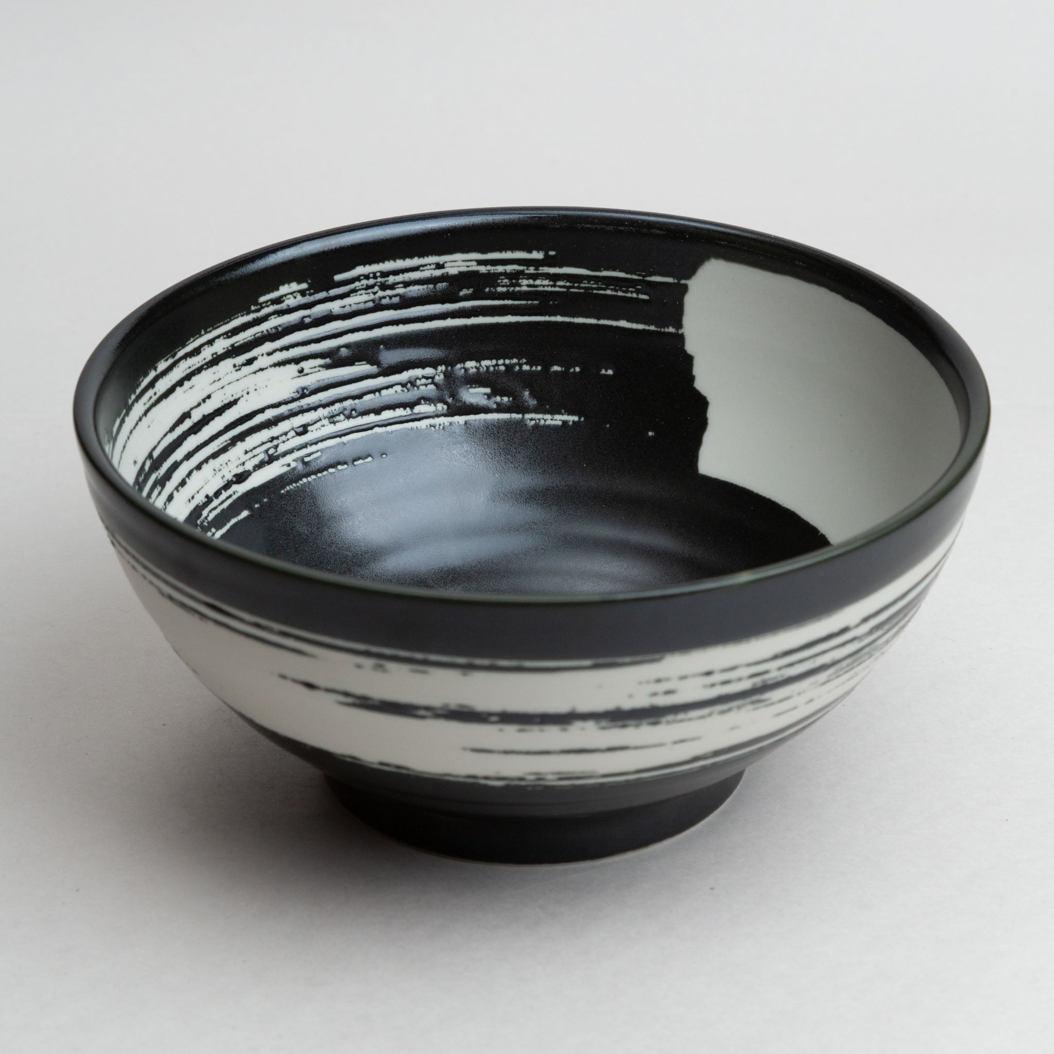 241-0631 Brush on black bowl