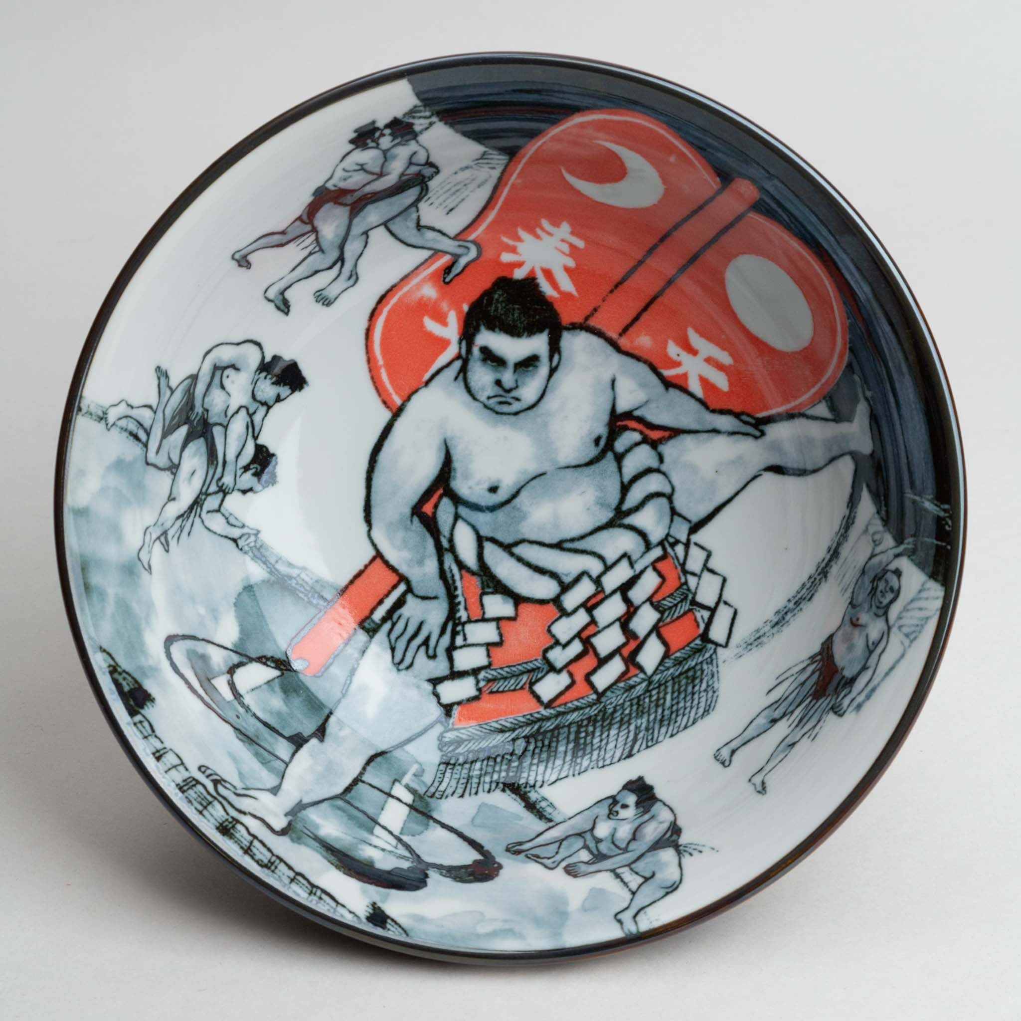 241-0827 Sumo ramen bowl