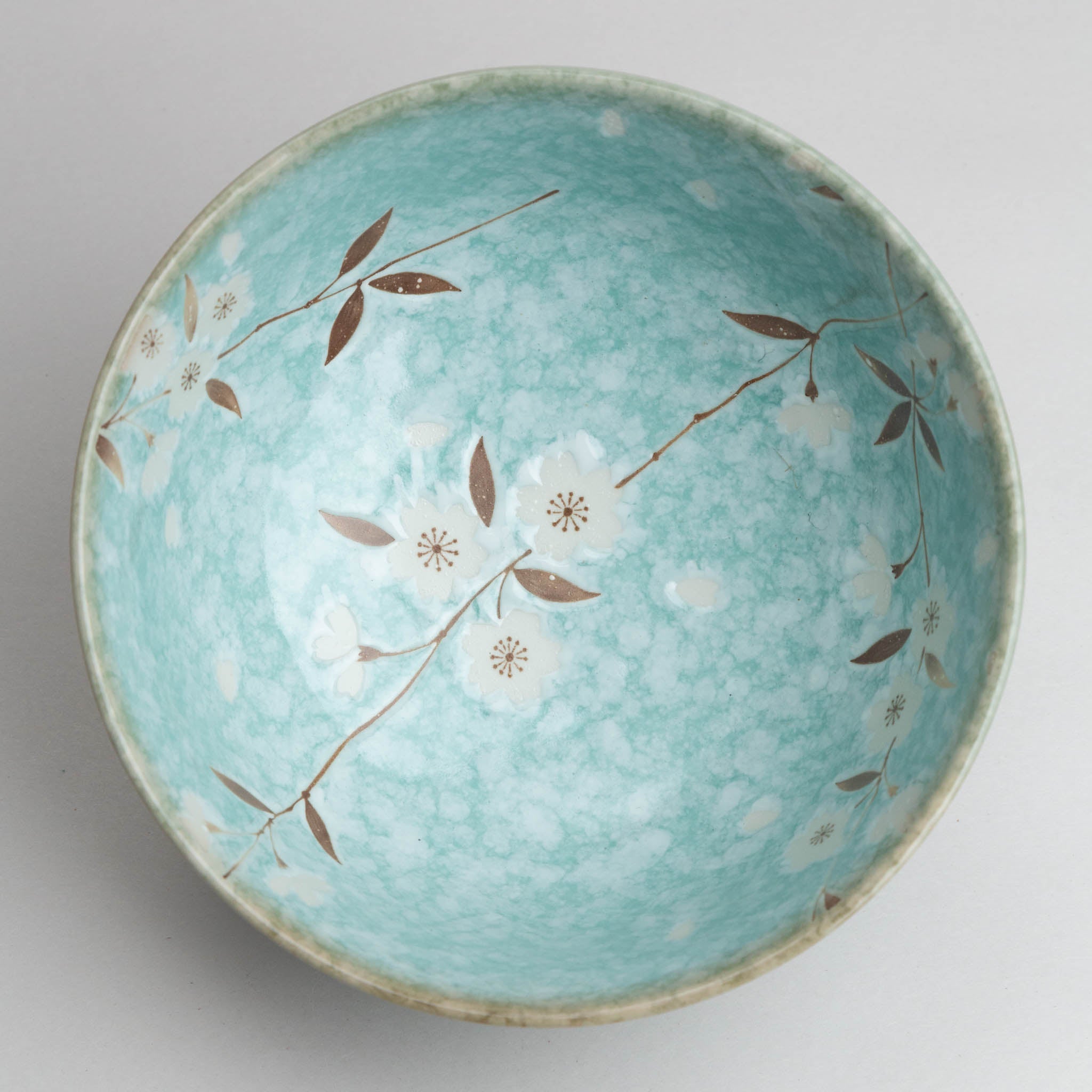258-3240 Blue sakura donburi bowl