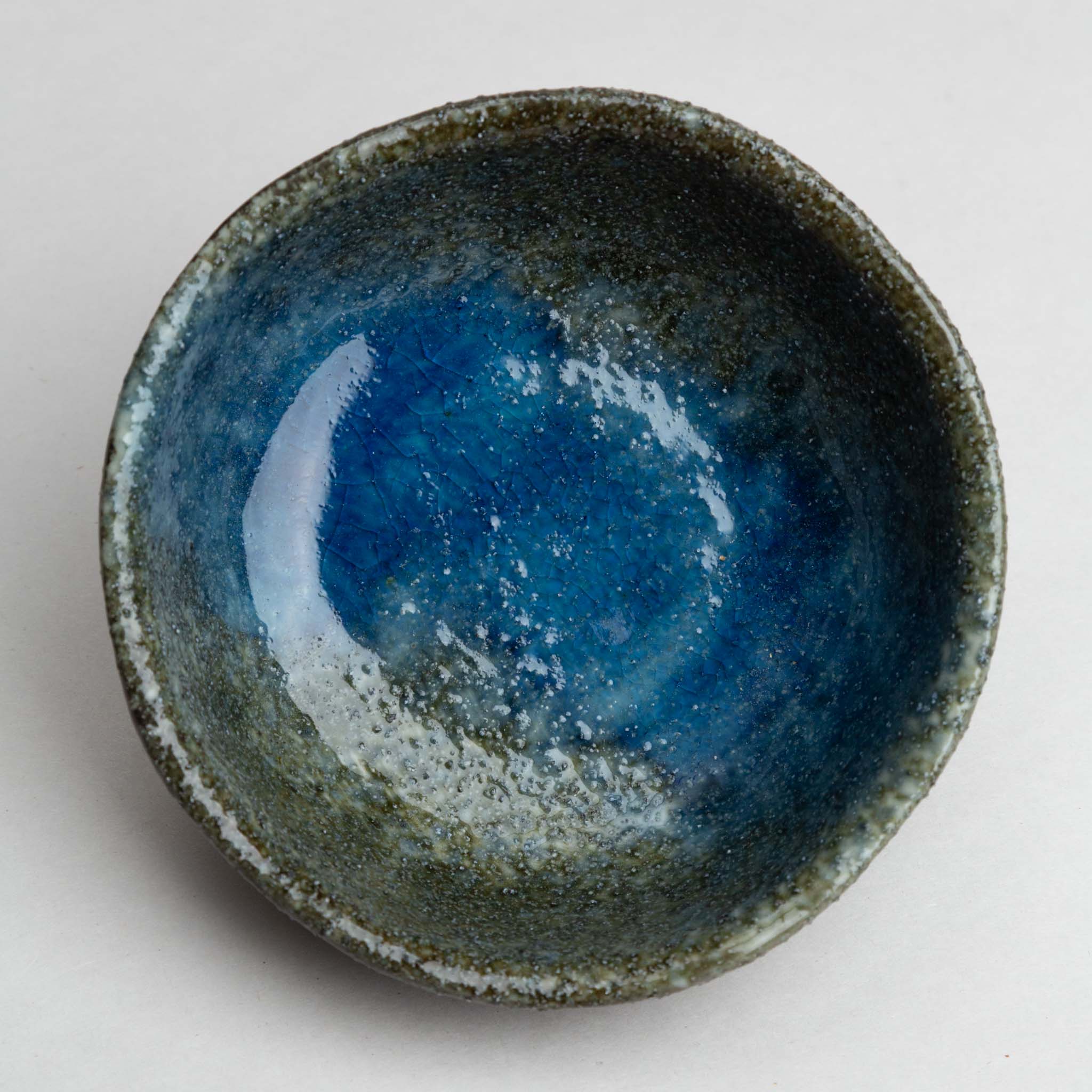 261-0139 Blue stream small bowl
