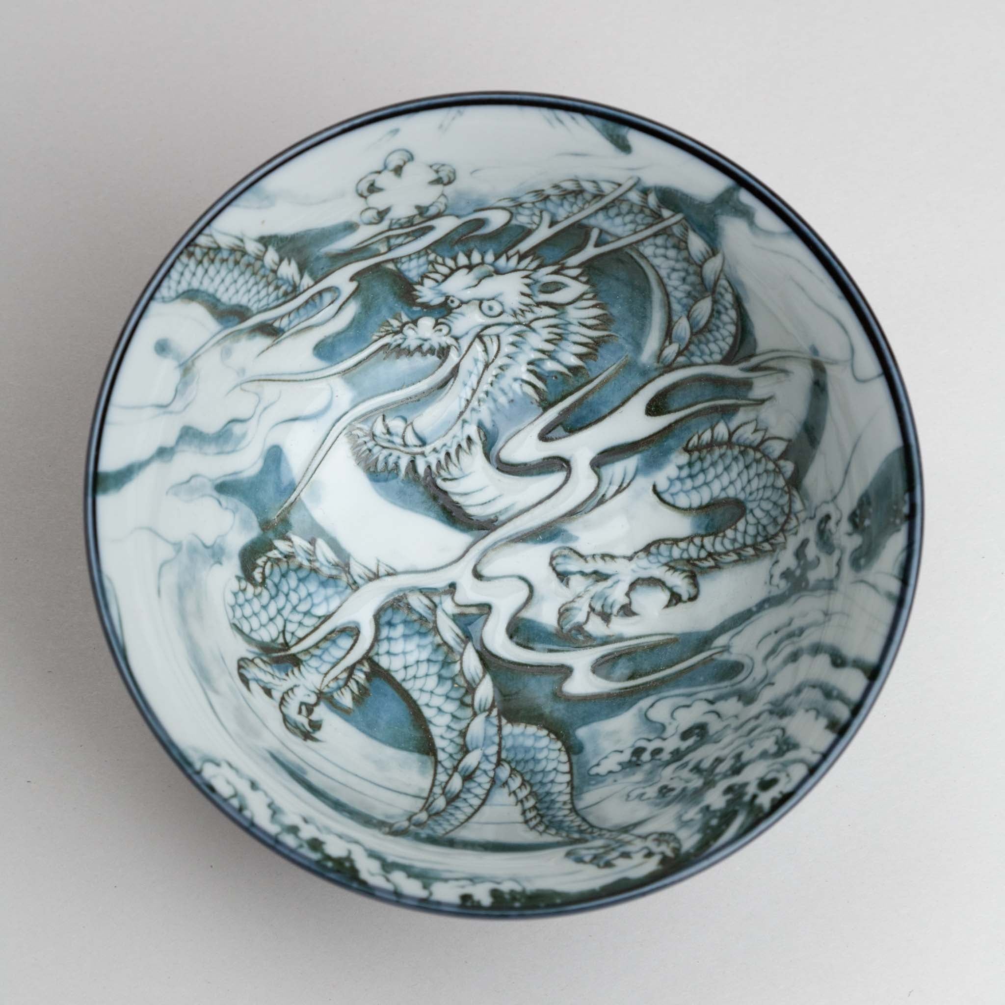 318-4043 Black dragon bowl