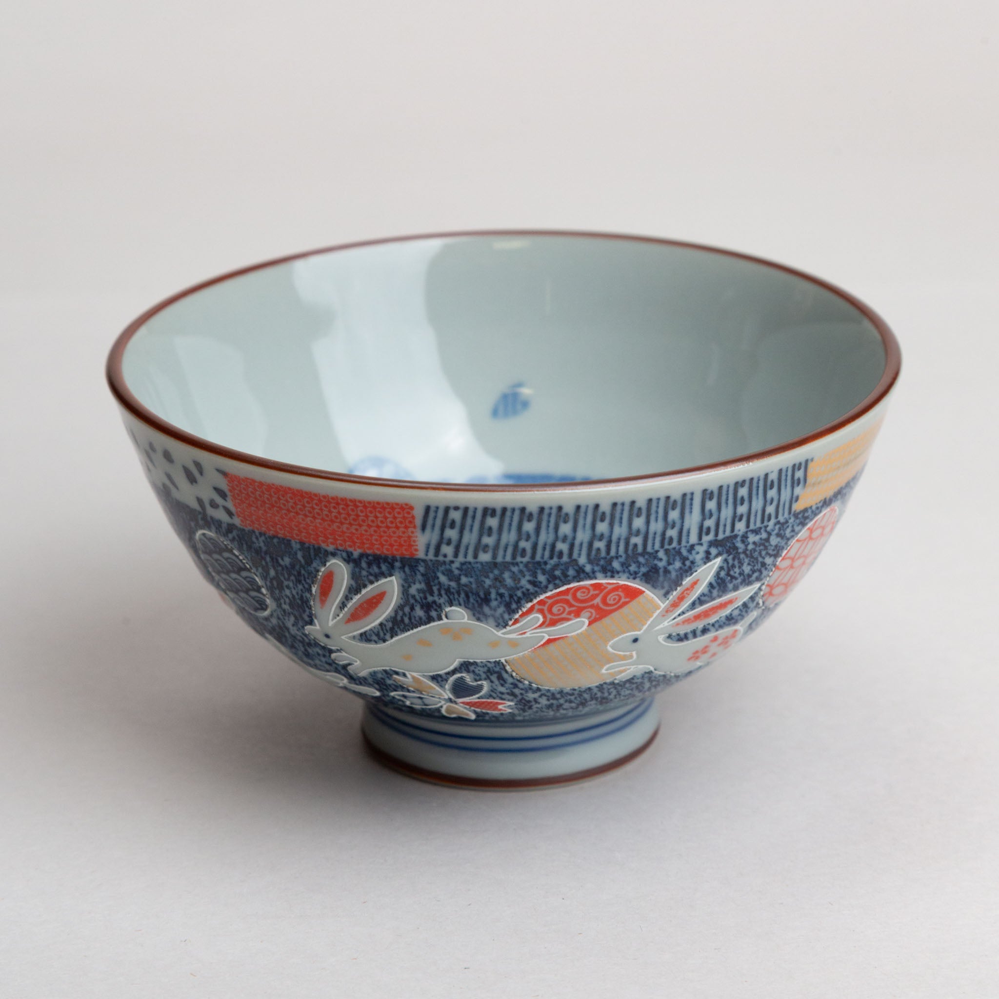 341-0235 Dream rabbit rice bowl M