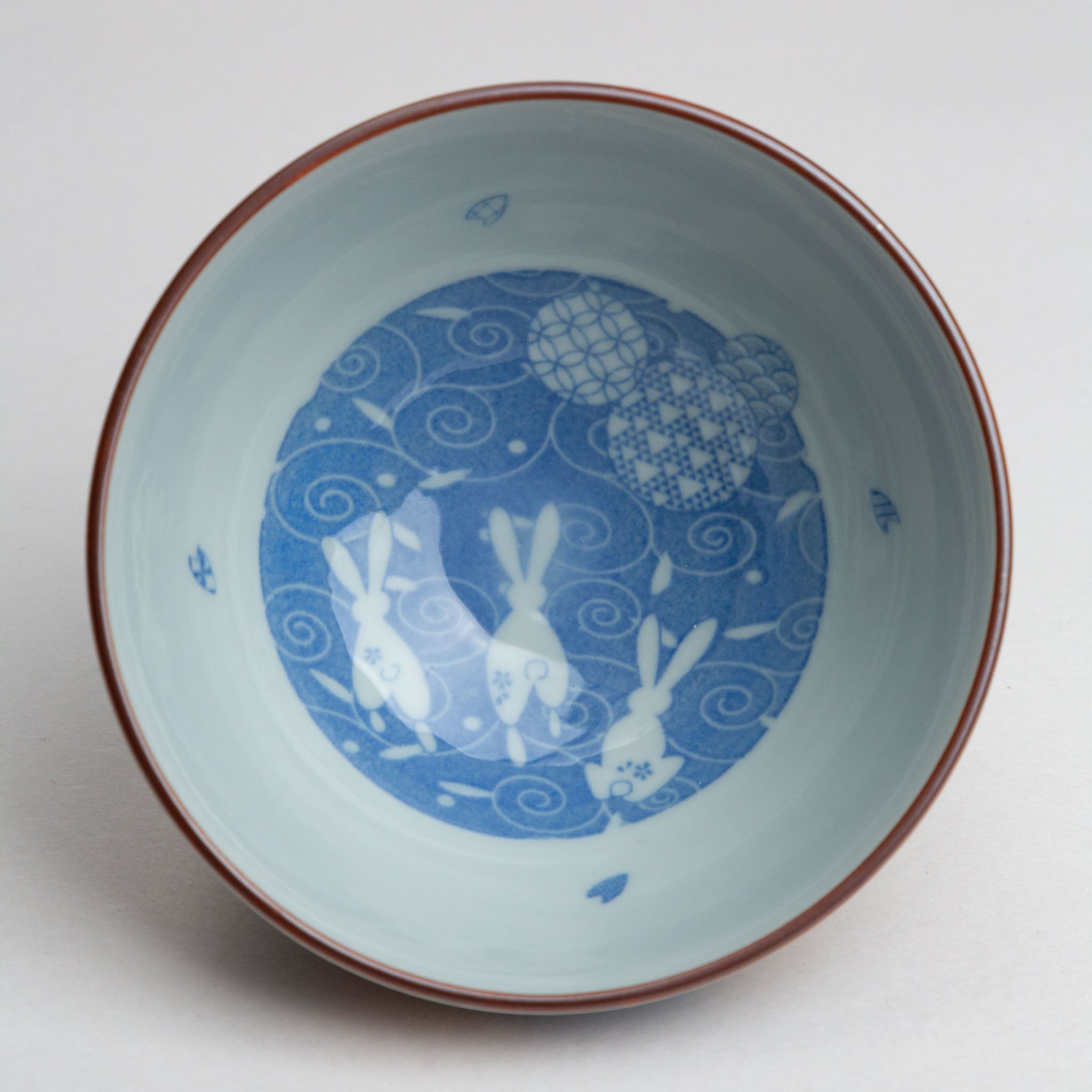 341-0235 Dream rabbit rice bowl M