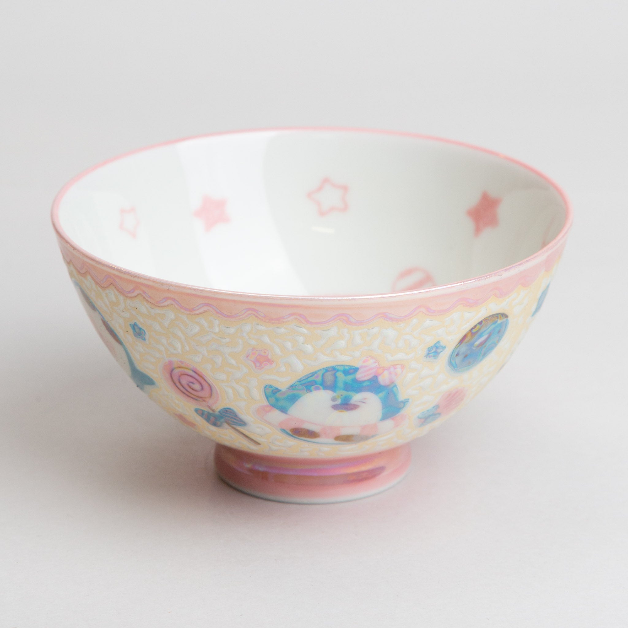 341-0584 Luster Penguin rice bowl
