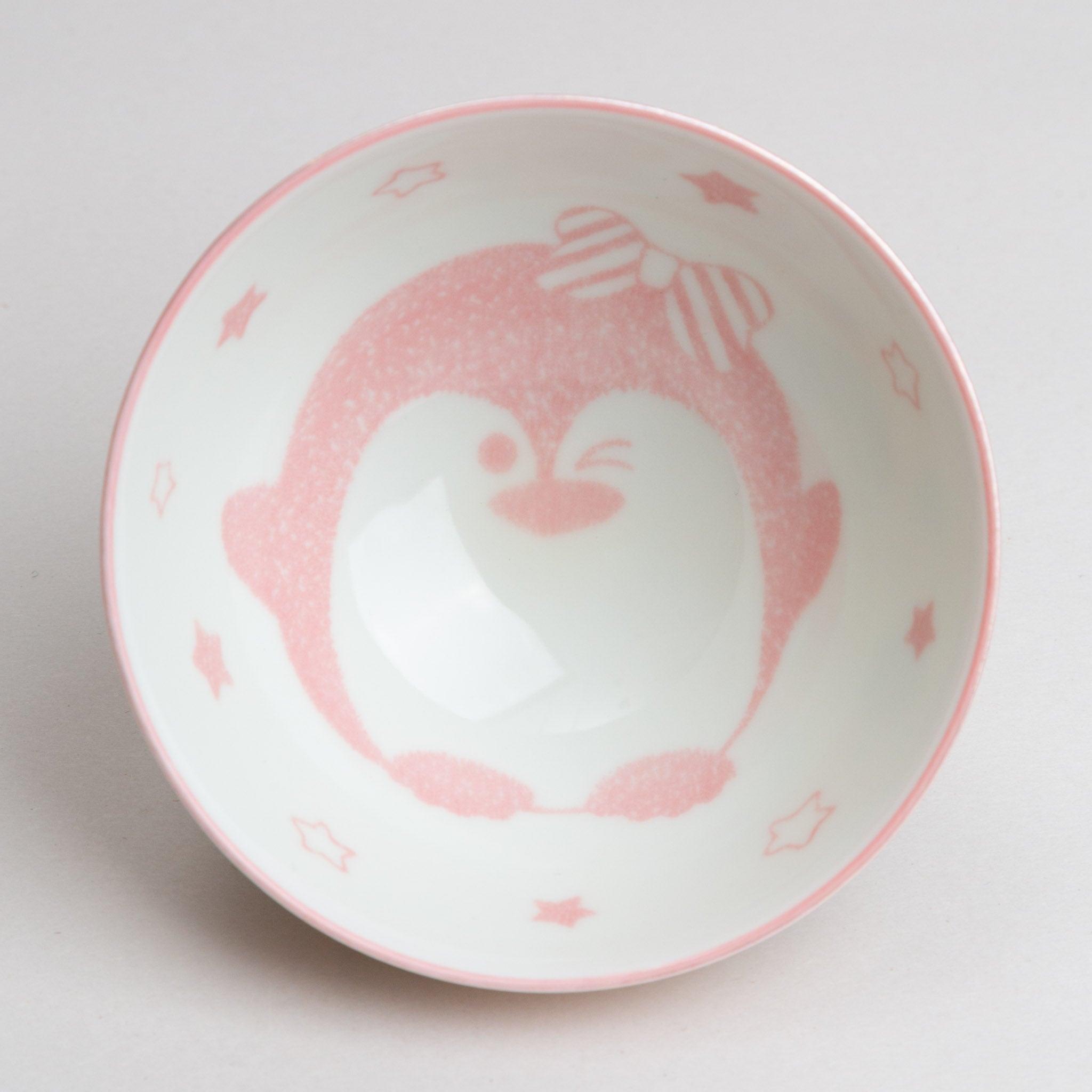 341-0584 Luster Penguin rice bowl