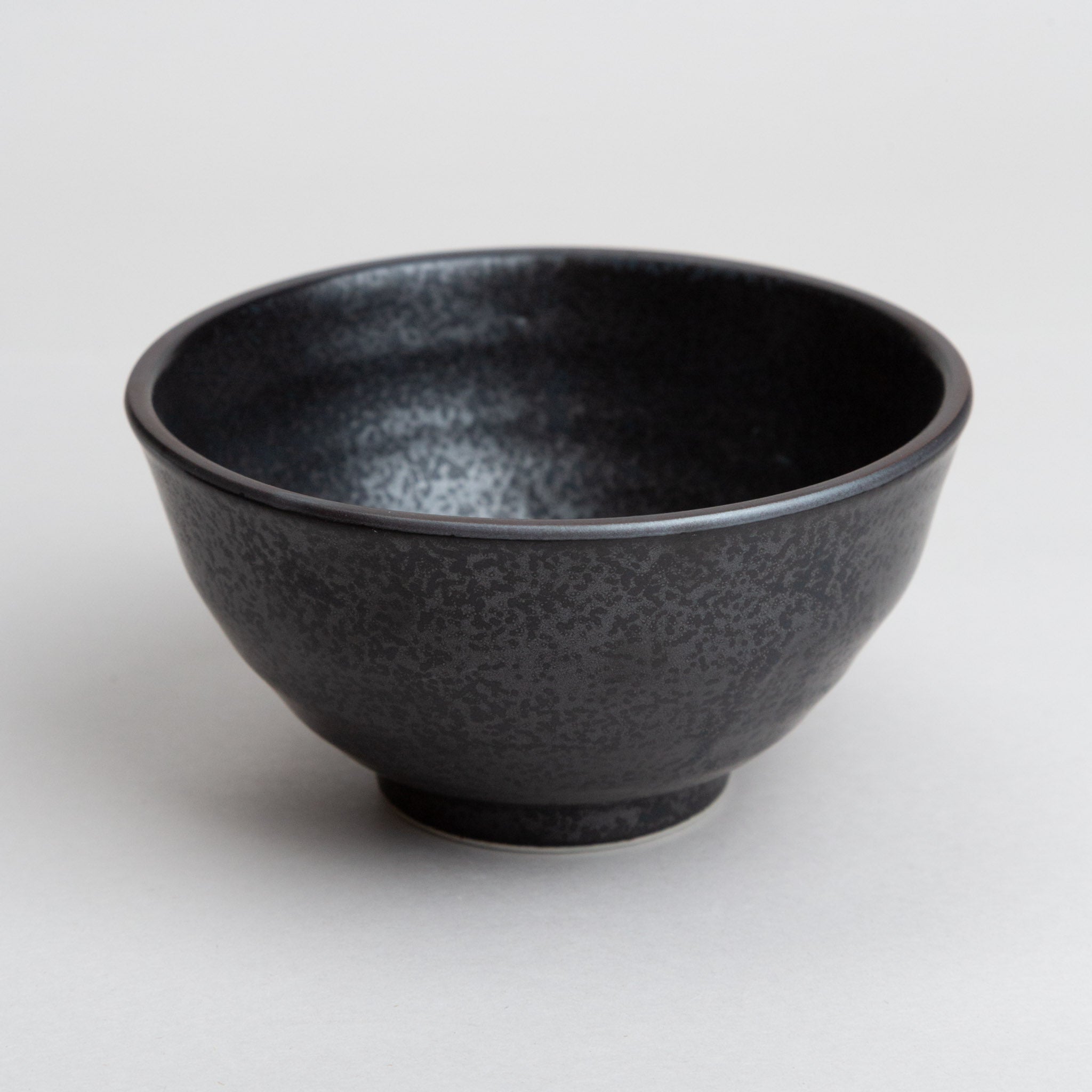 348-6218 Matt black rice bowl