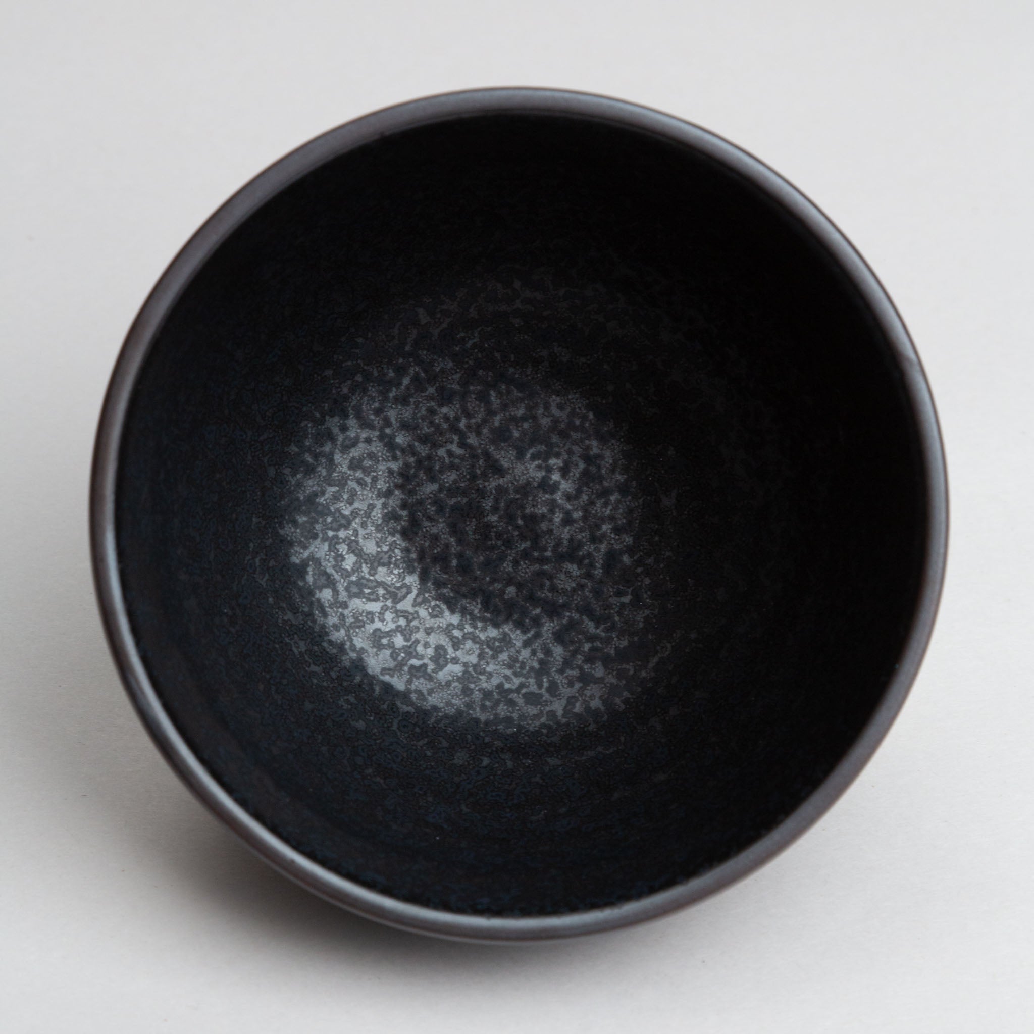 348-6218 Matt black rice bowl