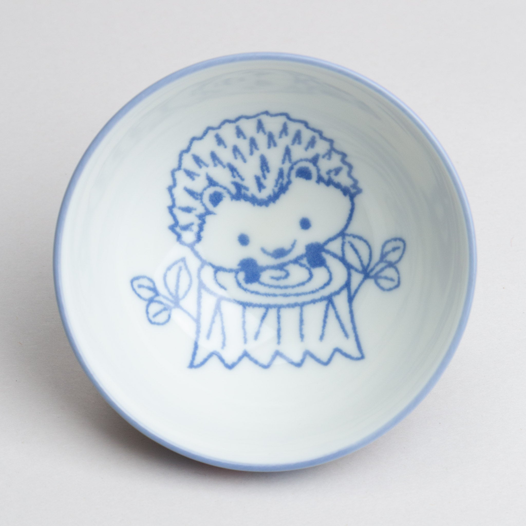 351-0238 Hedgehog rice bowl S