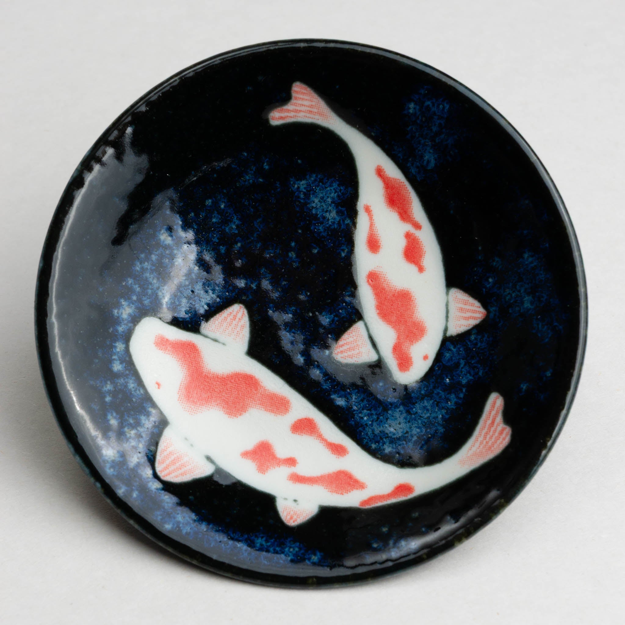 421-0183 Koi sauce dish