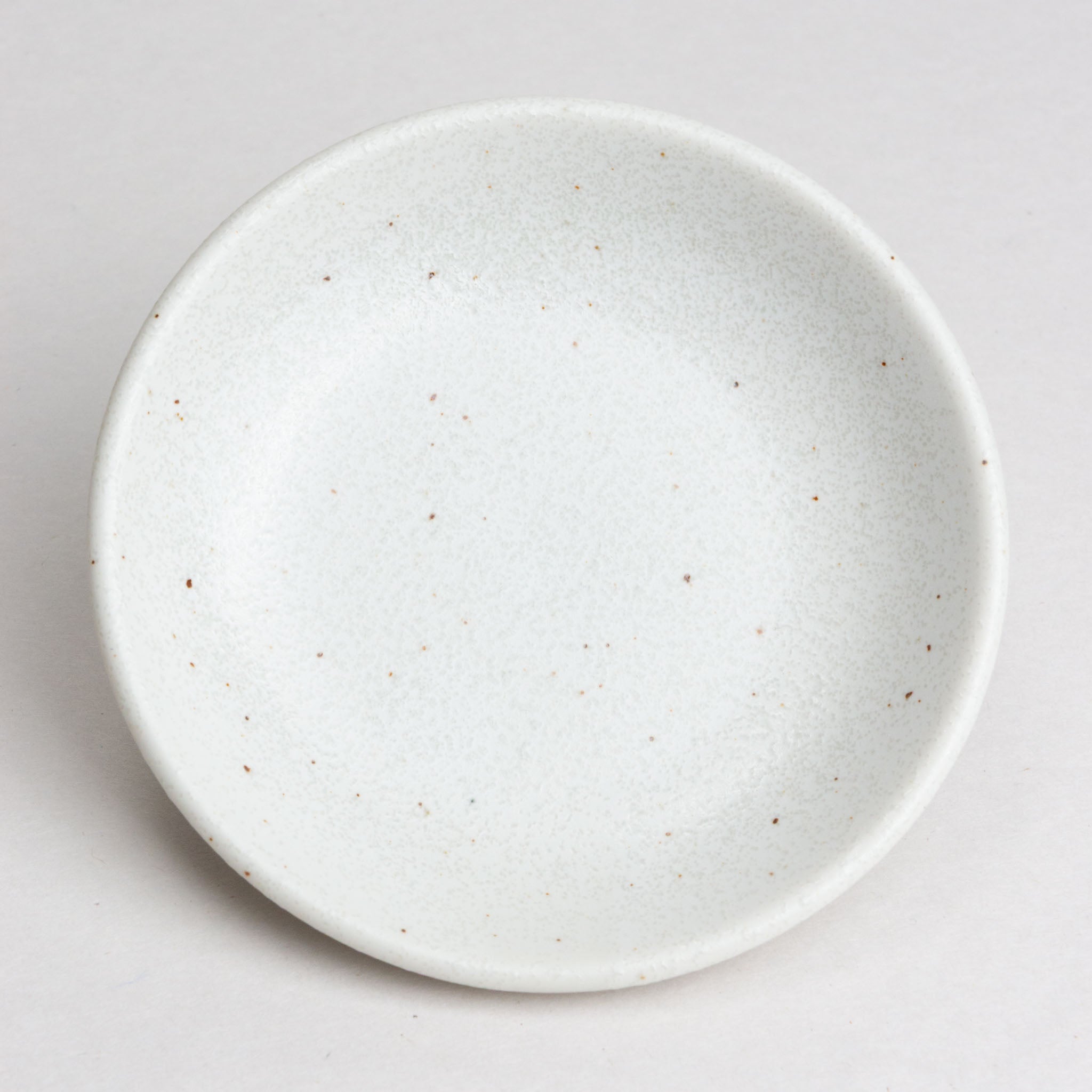 428-4885 White round sauce dish 10cm