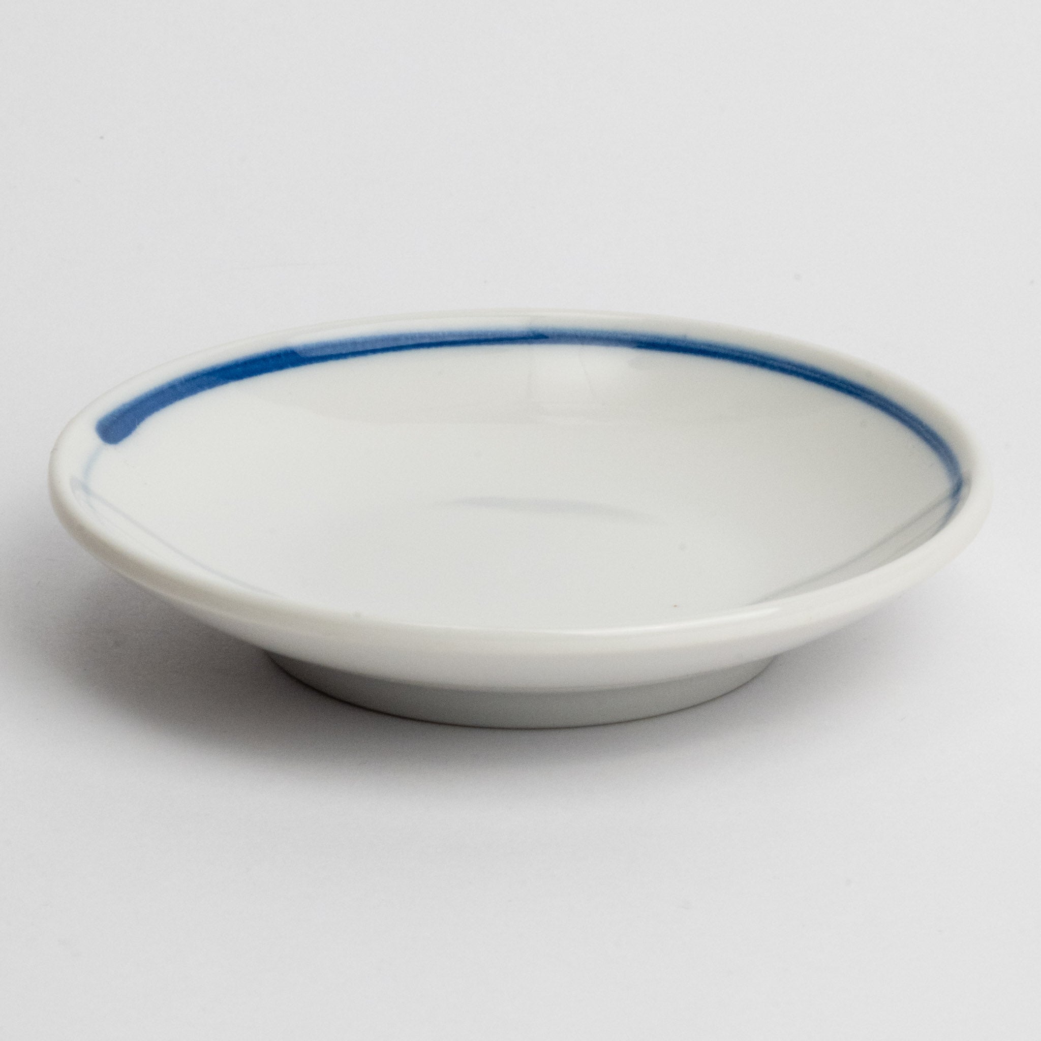 429-7094 Blue edge sauce dish